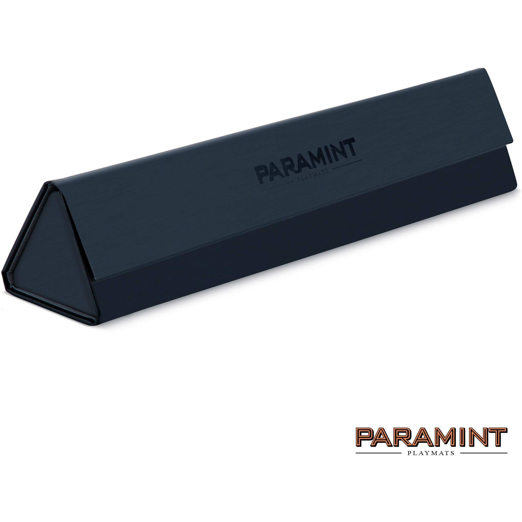 Paramint Matshield  Durable Playmat Case - Compatible With Magic The Gathering  Mtg Play Mat Tube - Mtg Accessories - Premium Leatherette With Fabric Interior  Magnet Snap Closure