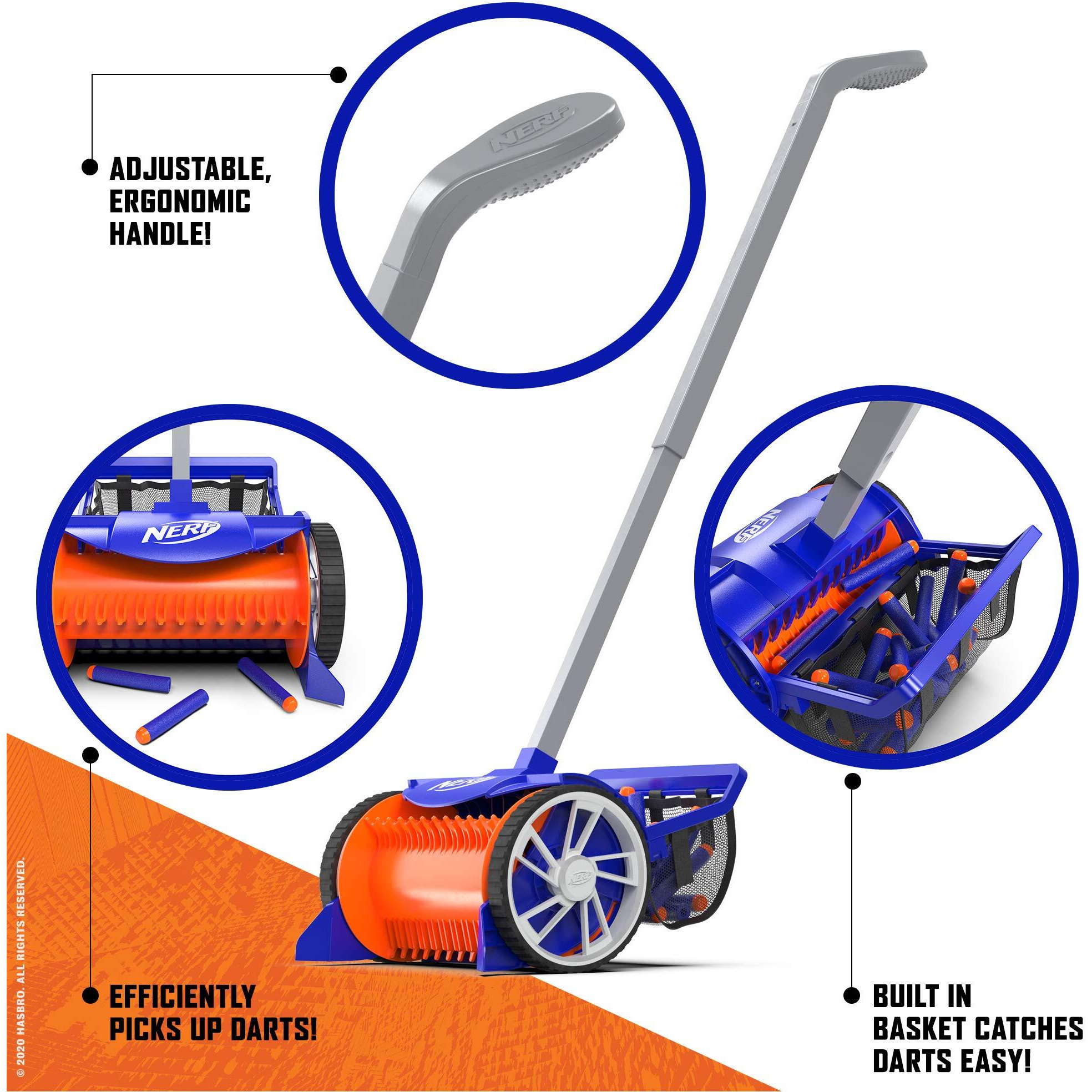 Nerf Elite Dart Rover- Picks Up 100 Darts