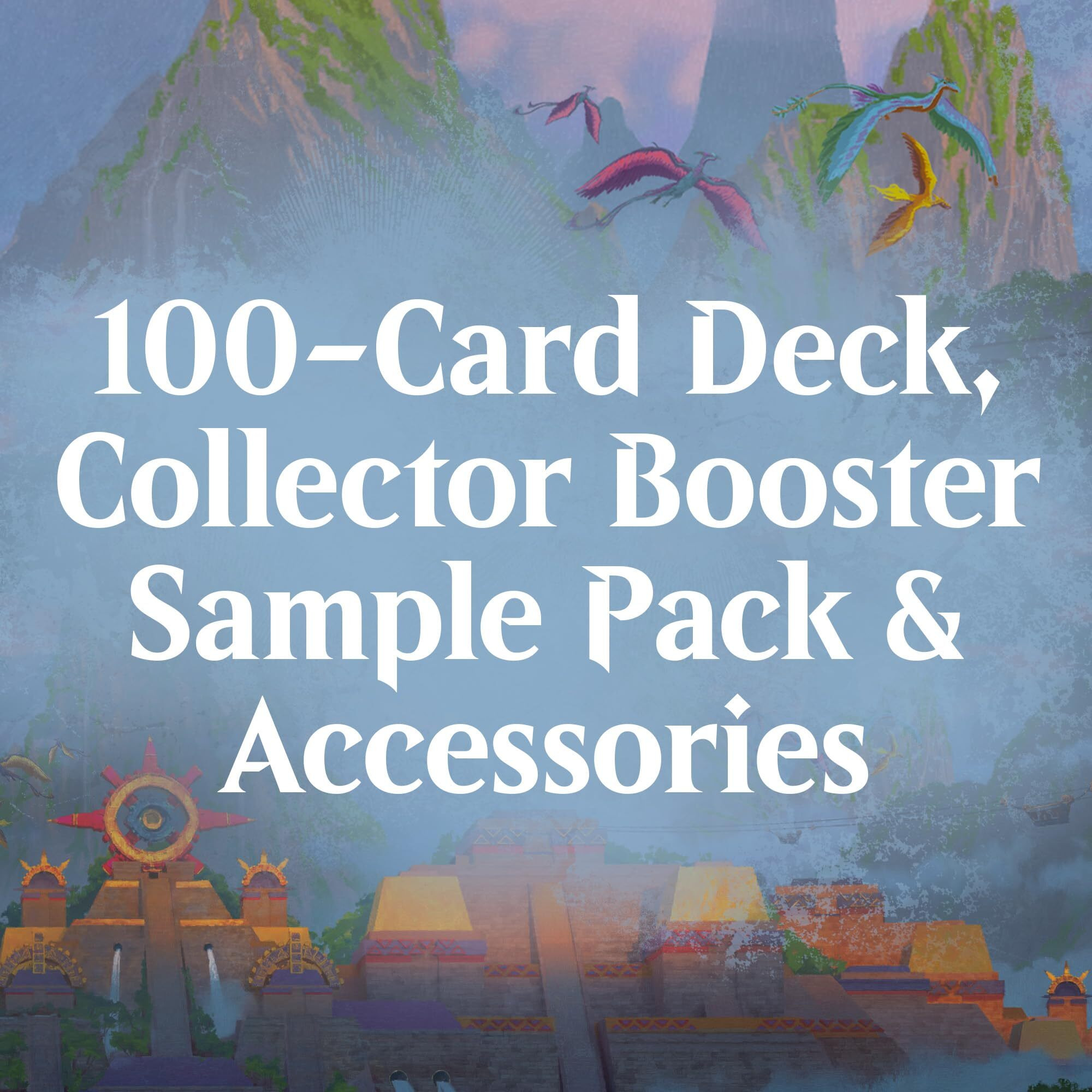 Magic The Gathering The Lost Caverns Of Ixalan Commander Deck - Explorers Of The Deep (100-Card Deck  2-Card Collector Booster Sample Pack + Accessories)