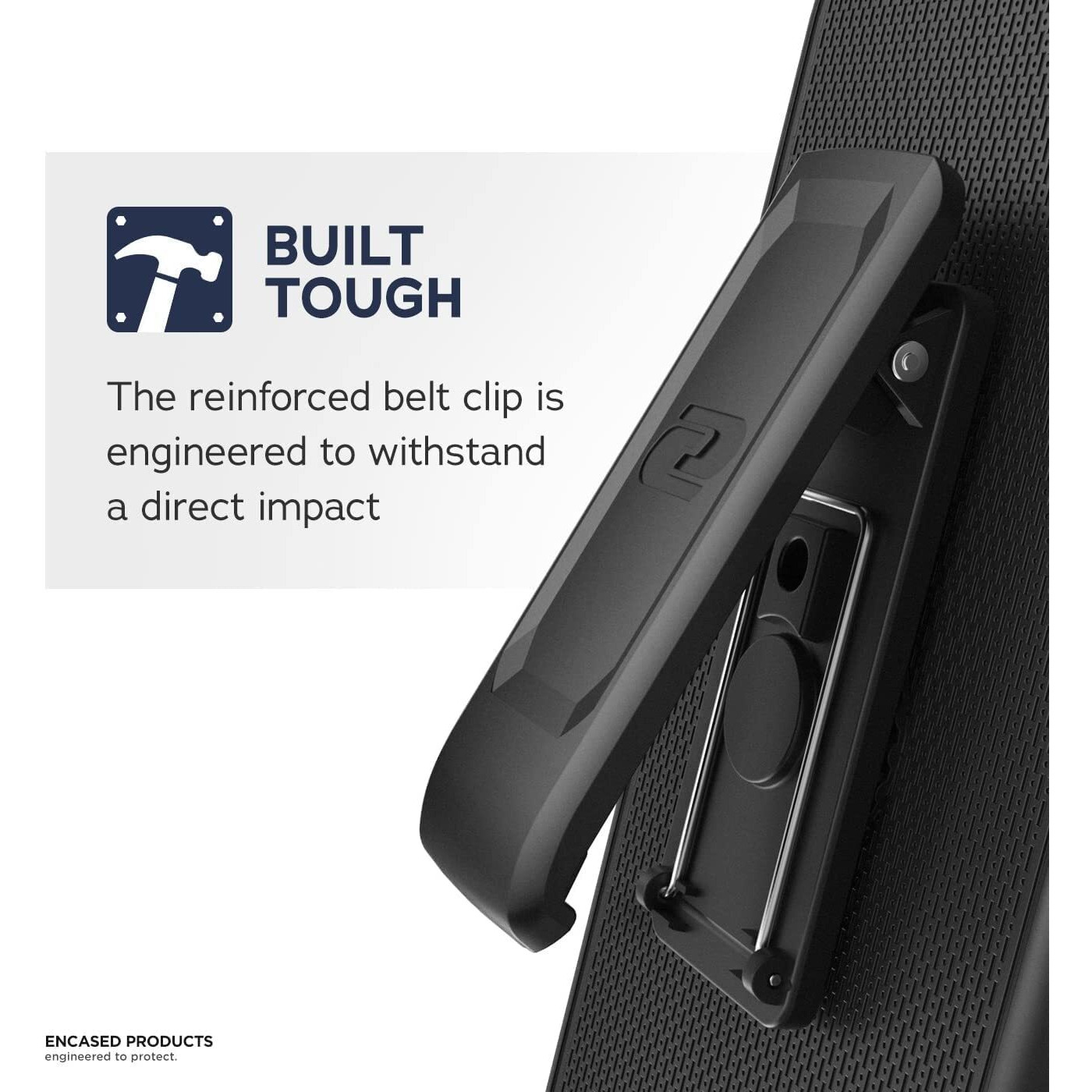 Encased Belt Clip For Samsung Xcover Pro - Ultra Durable Clipmate Holster For Galaxy X Cover Pro (Fits Case-Free Phone Only)