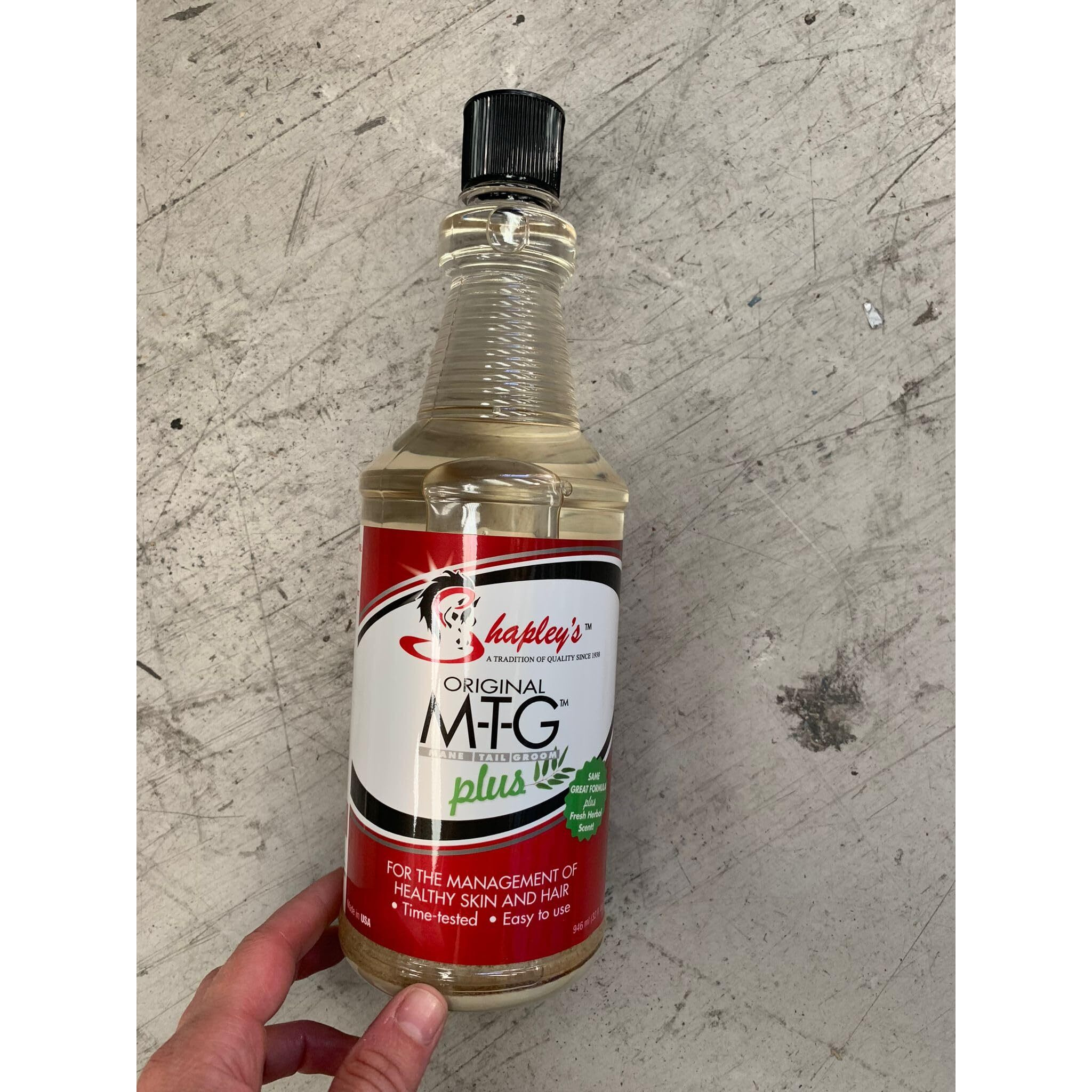 Shapley's Original M-T-G Mane Tail Groom Plus Horse Solution - 32 Oz