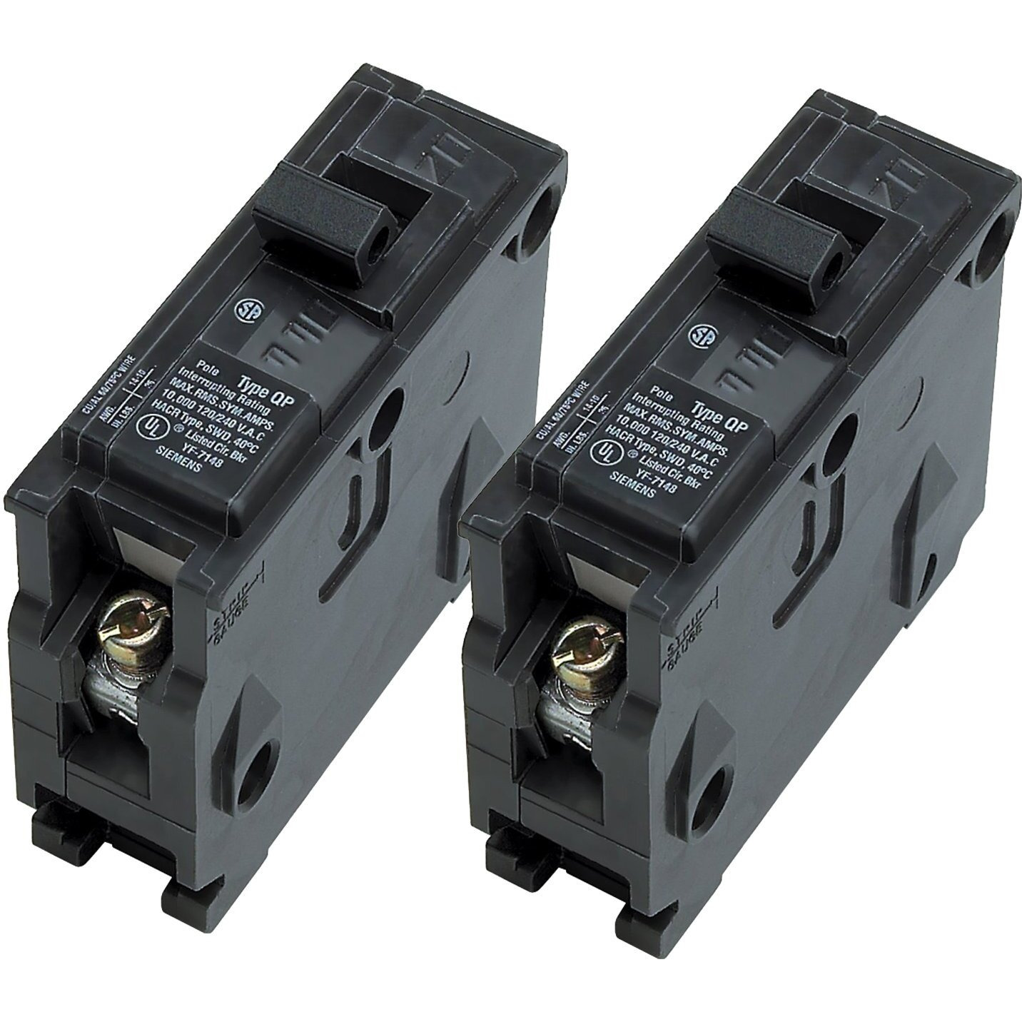 Siemens Q130 30-Amp 1 Pole 120-Volt Circuit Breaker - 2 Pack