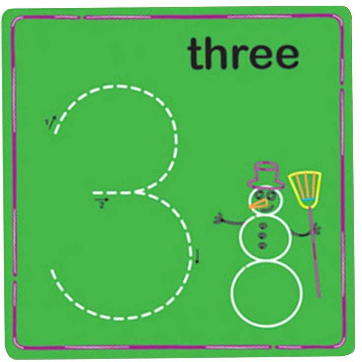 Wikki Stix Alphabet With Upper & Lowercase And Numbers & Counting Cards - 53 Pieces