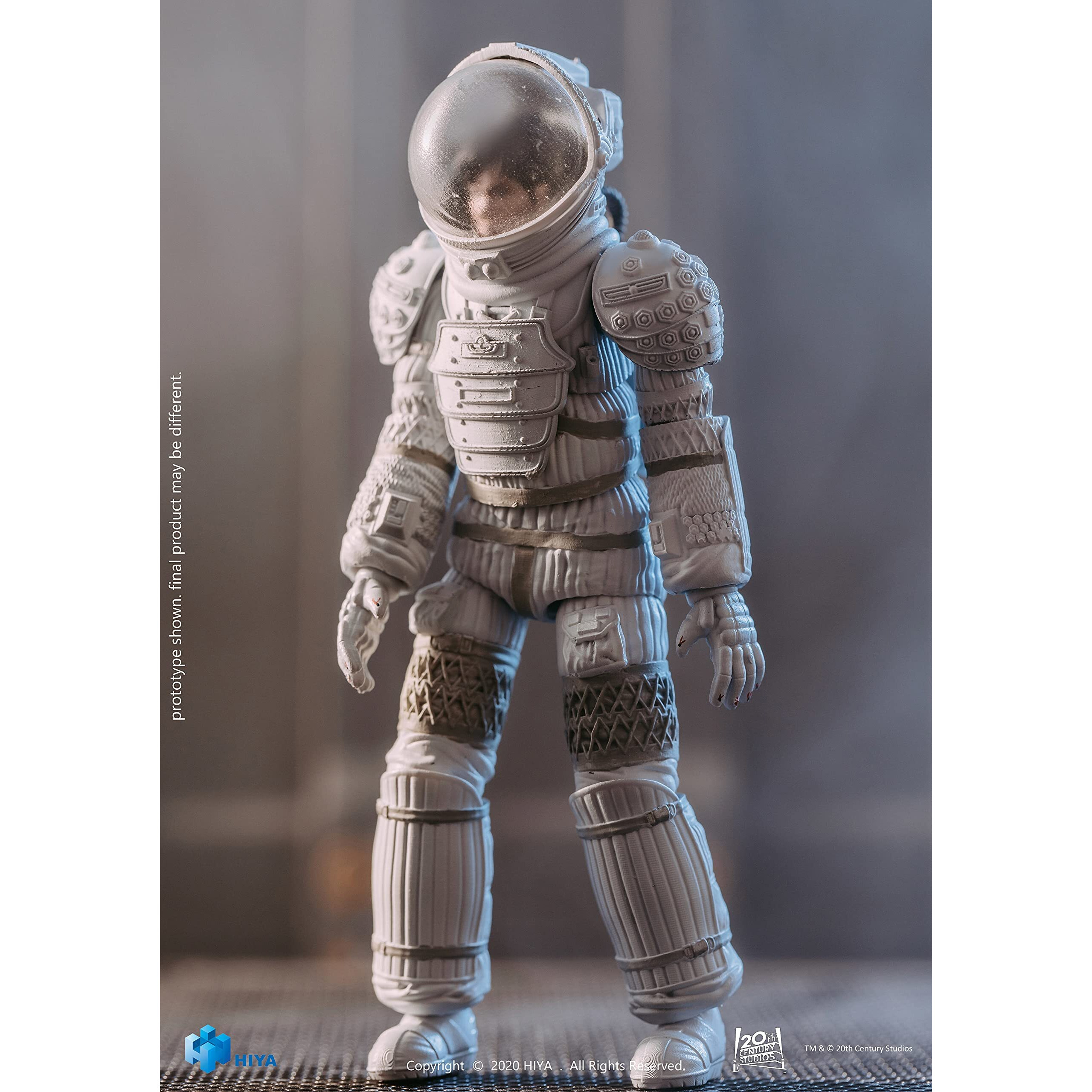 Hiya Toys Alien Ripley In Spacesuit 118 Scale Action Figure  Multicolor