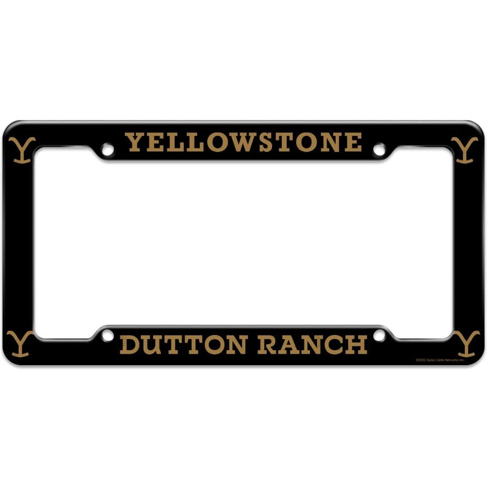 Graphics & More Yellowstone Tv Show Dutton Ranch License Plate Tag Frame