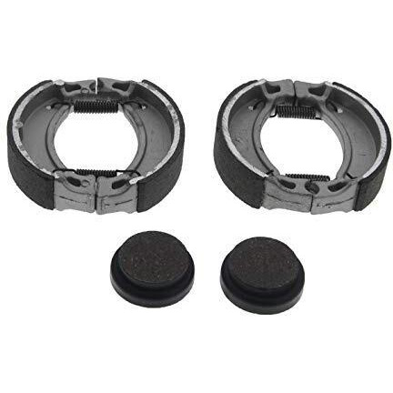 Brake Shoes And Brake Pads For Yamaha Moto 4 Yfm225 1986-1988 Front And Rear