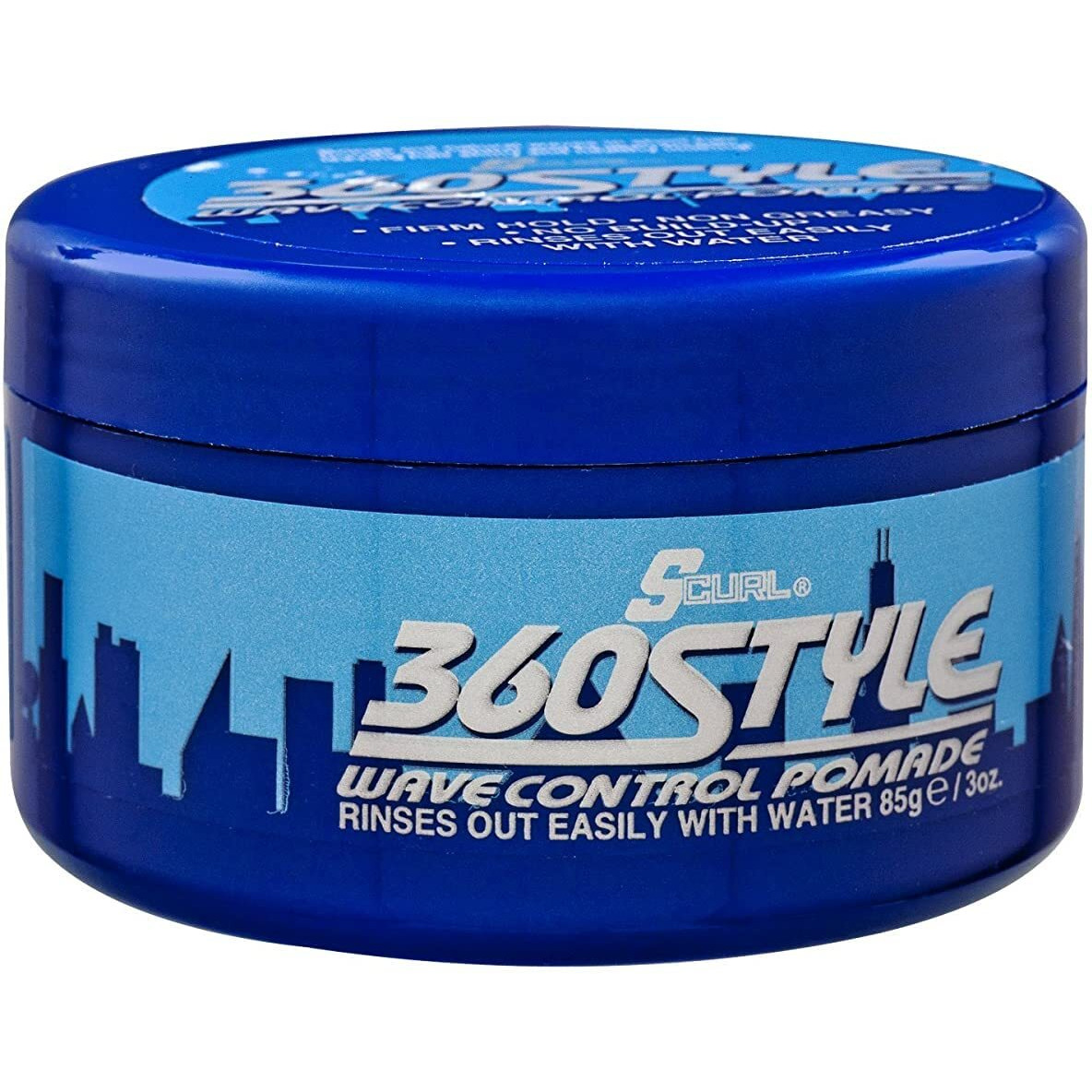 Lusters S-Curl 360 Wave Control Pomade 3 Ounce (88Ml) (6 Pack)