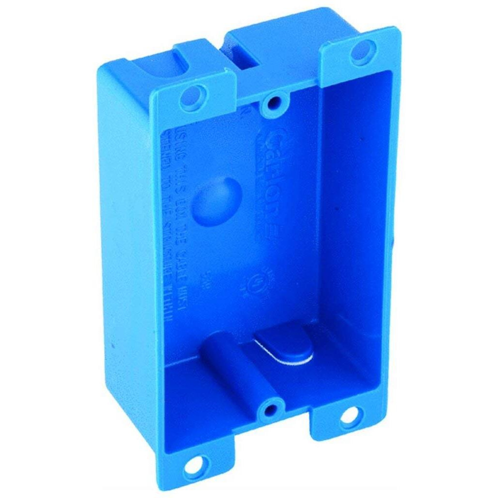 Carlon Lamson & Sessons B108R-Upc Single Gang Old Work Switch Box