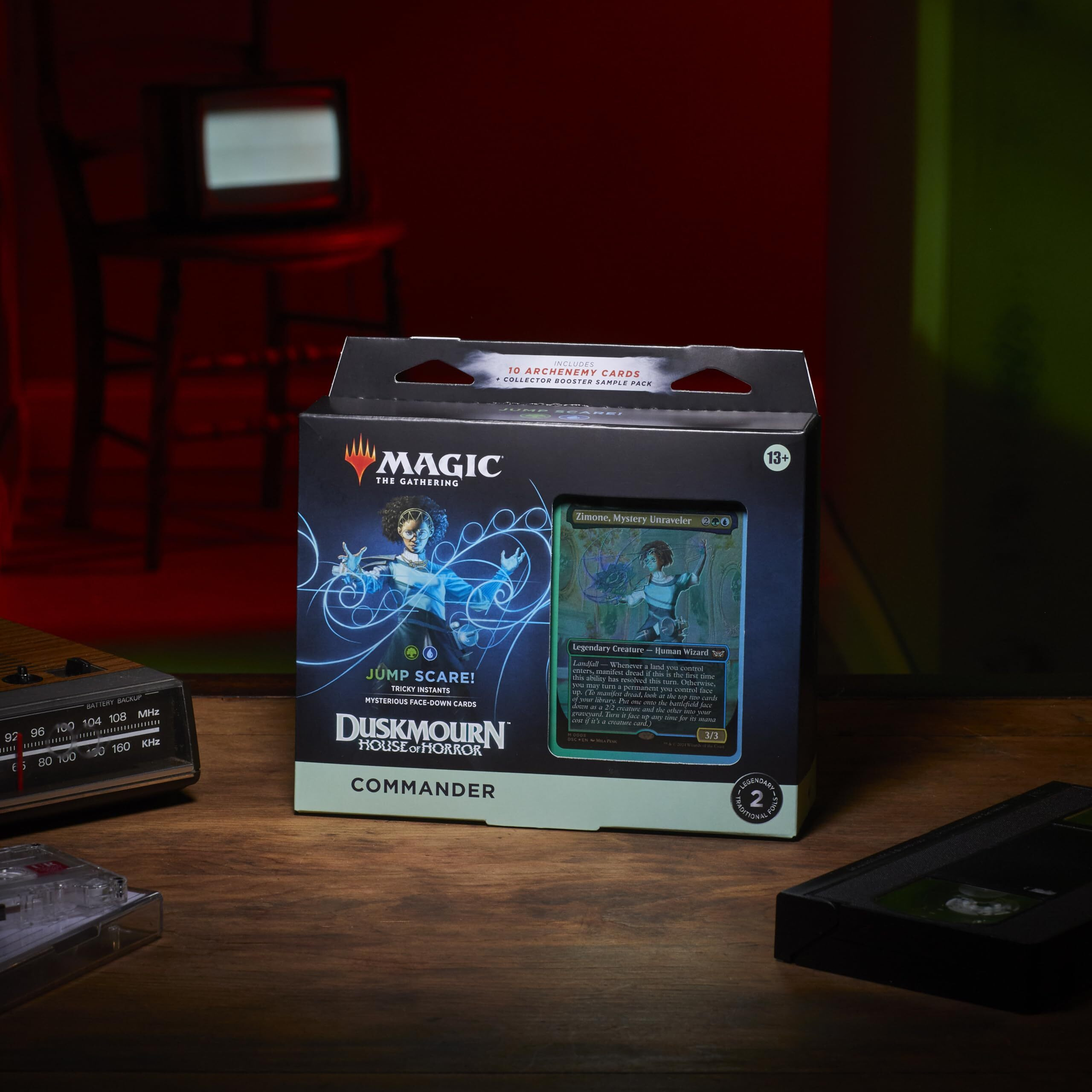 Magic The Gathering Duskmourn House Of Horror Commander Deck - Jump Scare