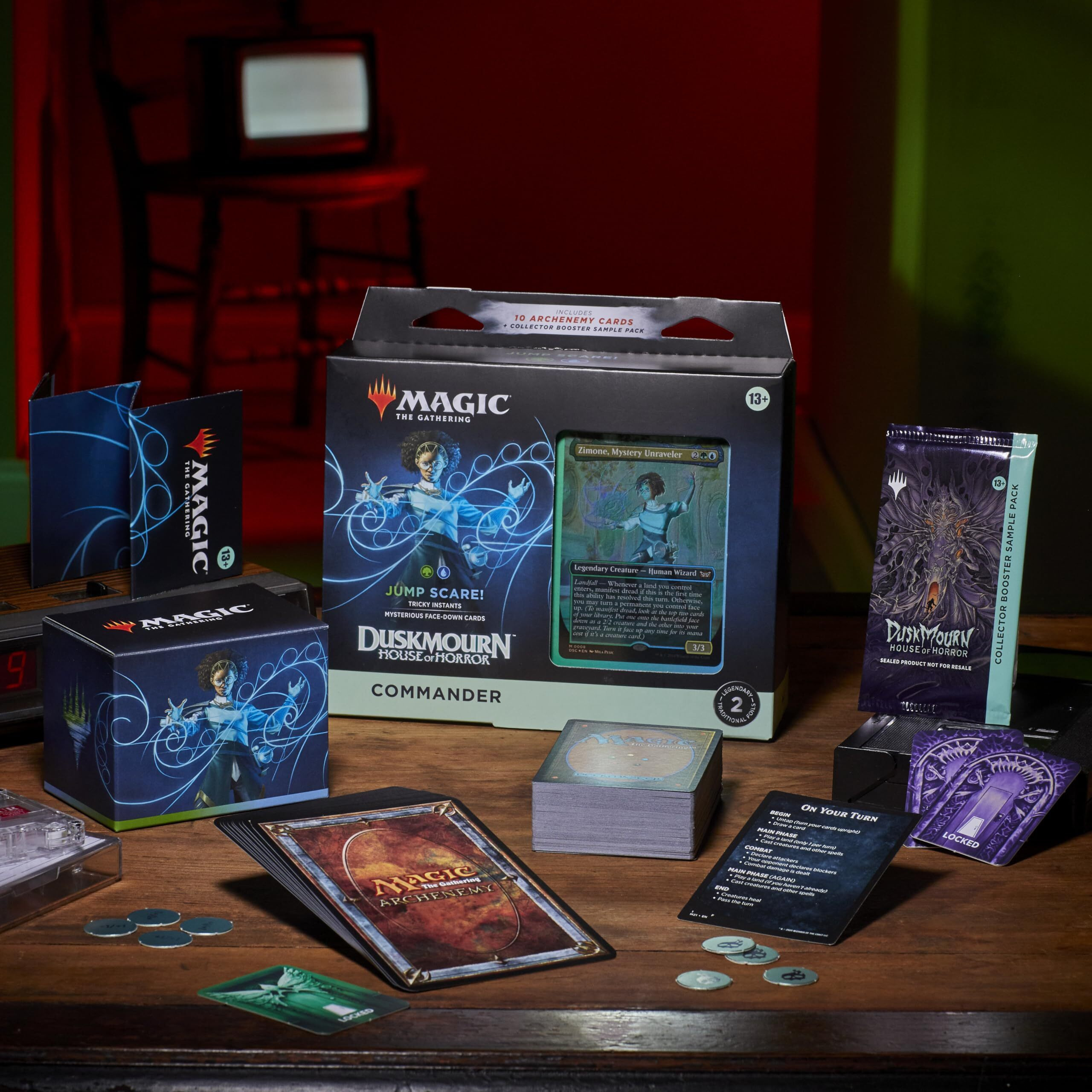 Magic The Gathering Duskmourn House Of Horror Commander Deck - Jump Scare