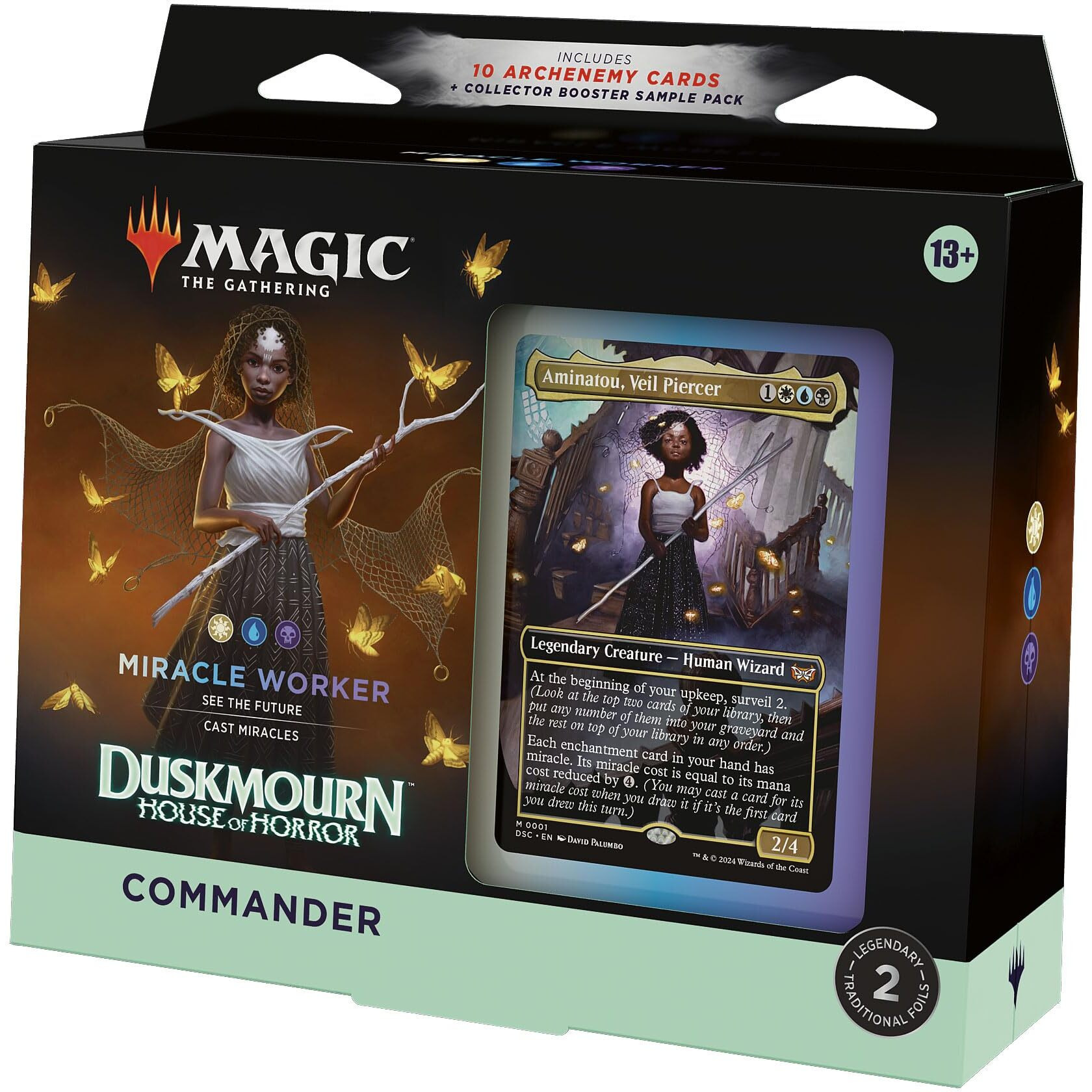 Magic The Gathering Duskmourn House Of Horror Commander Deck - Miracle Worker