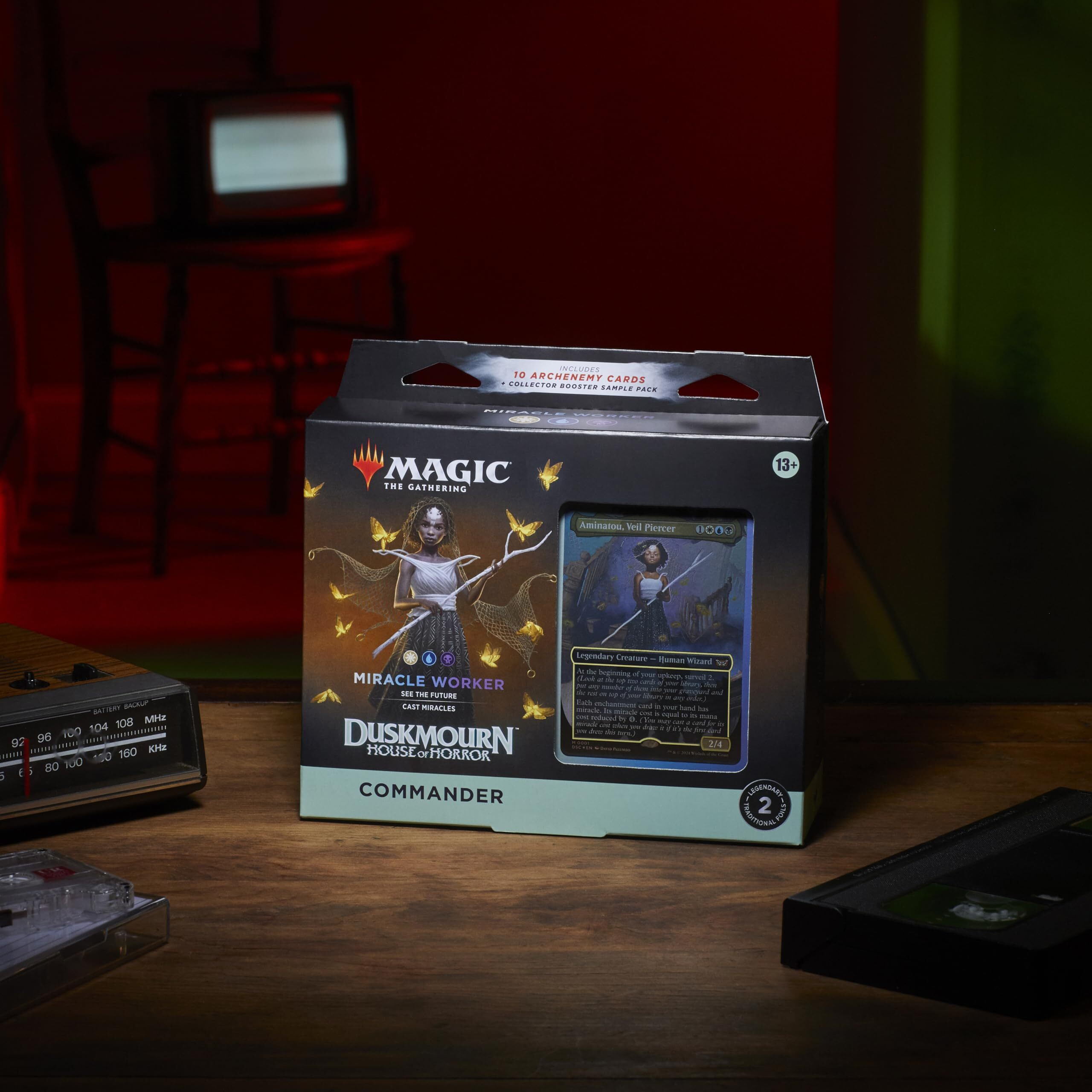 Magic The Gathering Duskmourn House Of Horror Commander Deck - Miracle Worker