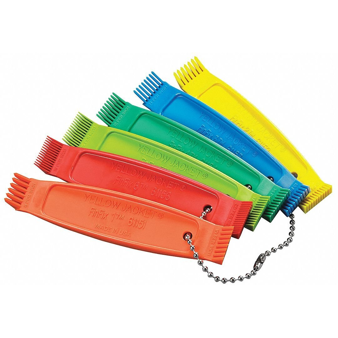 Yellow Jacket Fin Comb Kit  8 To 20 Fins Per In.