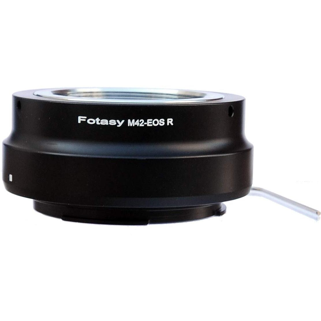 Fotasy Adjustable M42 42Mm Screw Mount Lens To Cannon Eos Rf Mount Adapter  M42 Rf Adapter  M42 Lens To Eos Rf  Compatible With Canon Eos R Mirrorless Camera Eos R Rp Ra R3 R5 R6 R7 R10