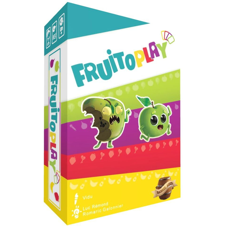 Barrel Aged Games Fruitoplay - Zombie Fruit-Themed Card Game  Trick Taking & Set Collection  Couples & Family Game Night Ages 8+  2-6 Players  20 Min