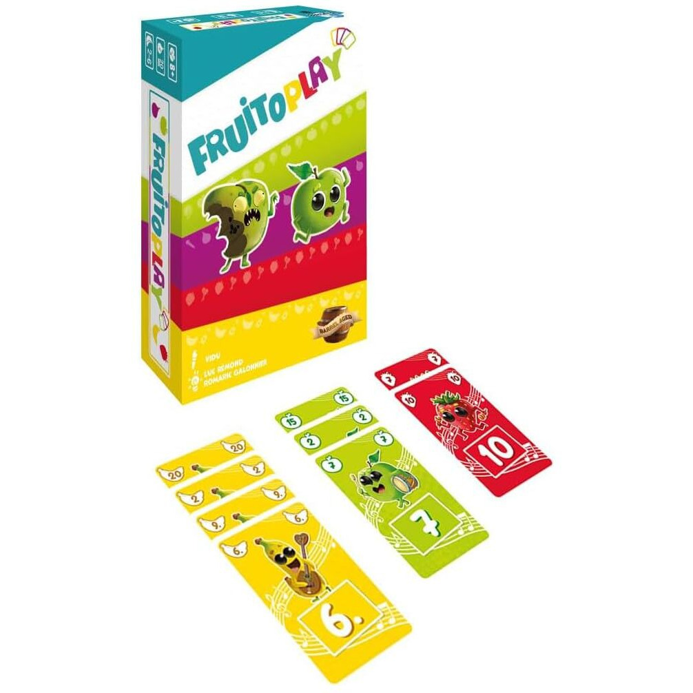 Barrel Aged Games Fruitoplay - Zombie Fruit-Themed Card Game  Trick Taking & Set Collection  Couples & Family Game Night Ages 8+  2-6 Players  20 Min