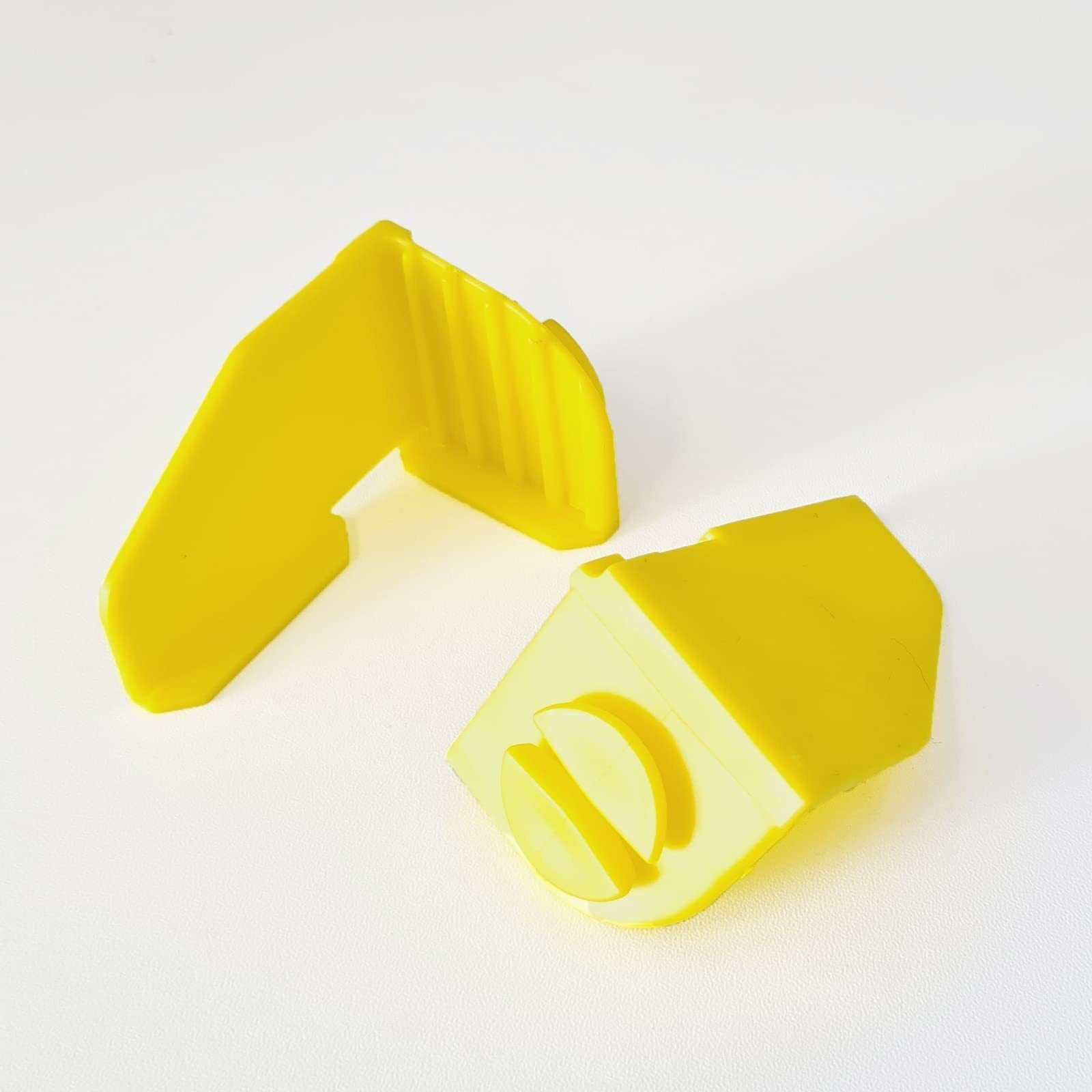 Masons Mate - Builders Line Anchor Corner Brackets - 1Set (2 Mates)  Mm002  Yellow