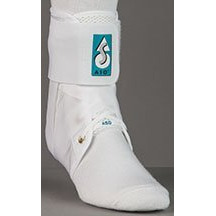 Med Spec Aso Ankle Stabilizer Orthosis  White  Large