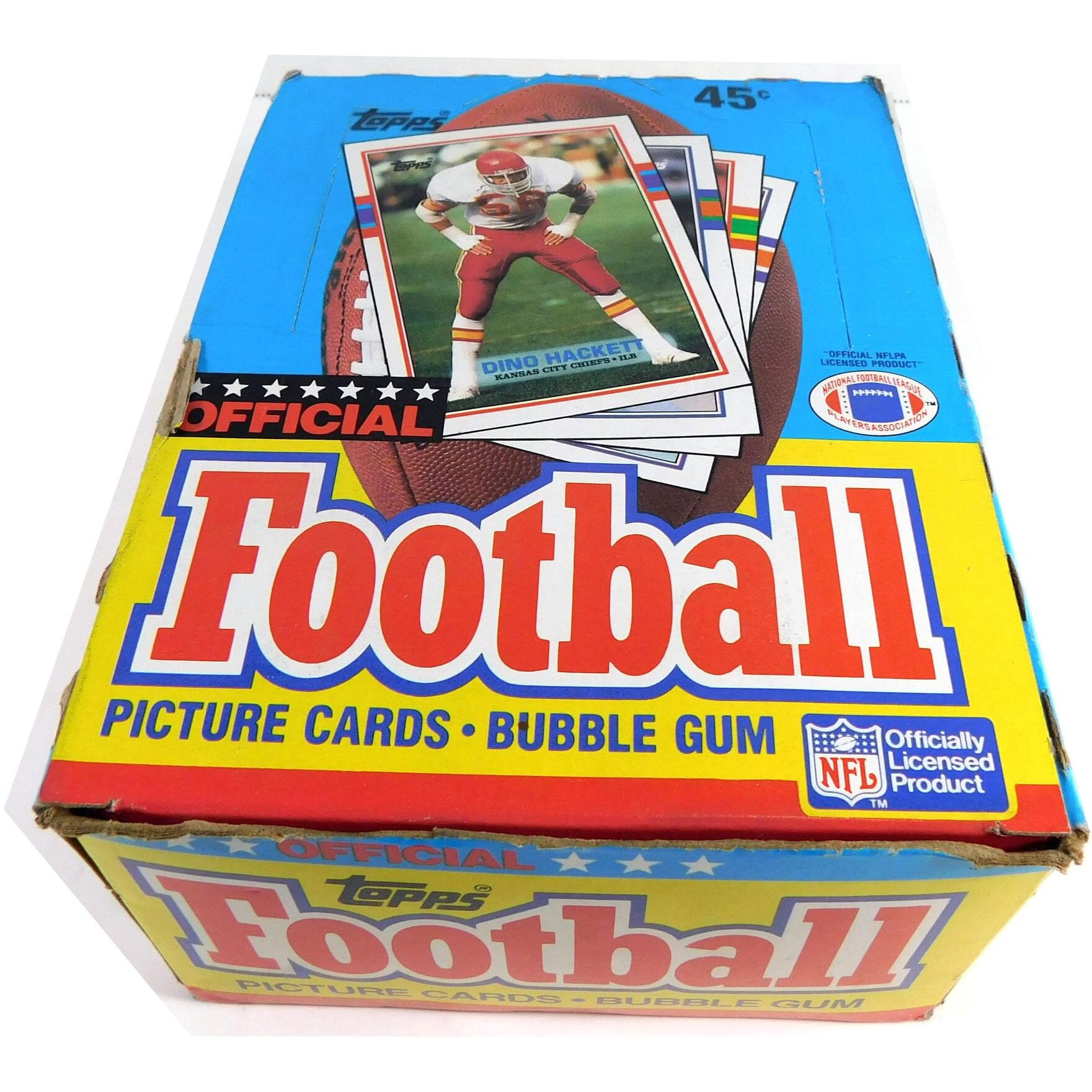 1989 Topps Football Cards  36 Wax Packs In Box