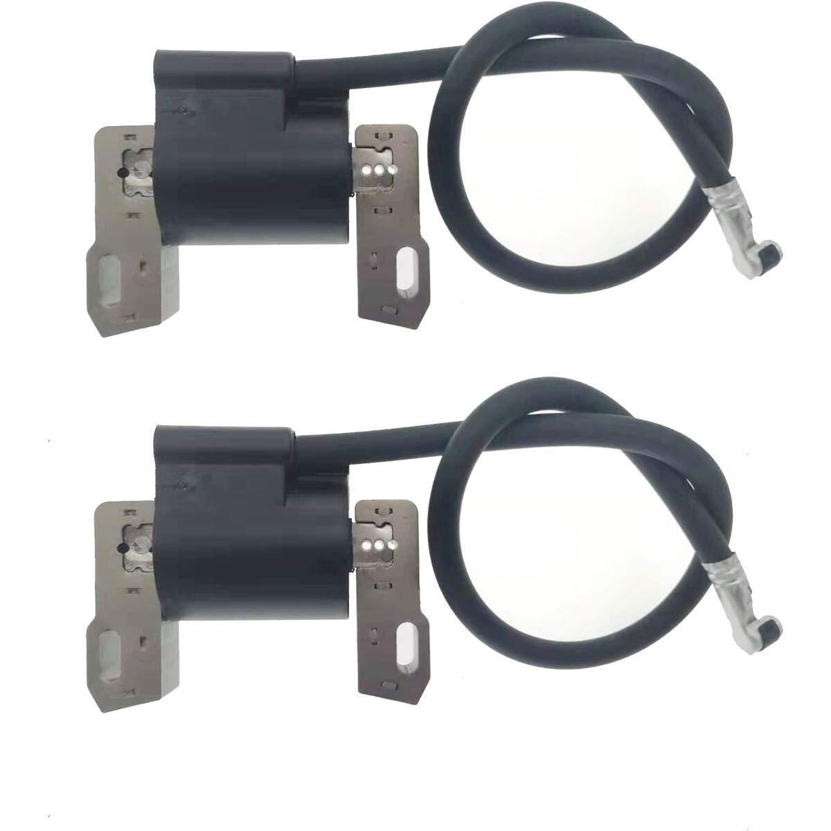 Partsrun 2-Pack 592846 Ignition Coil Module For Briggs And Stratton 691060 799651 Replace John Deere Mia12346 Lg691060 18-22Hp Engines Zf-Ig-A00052V