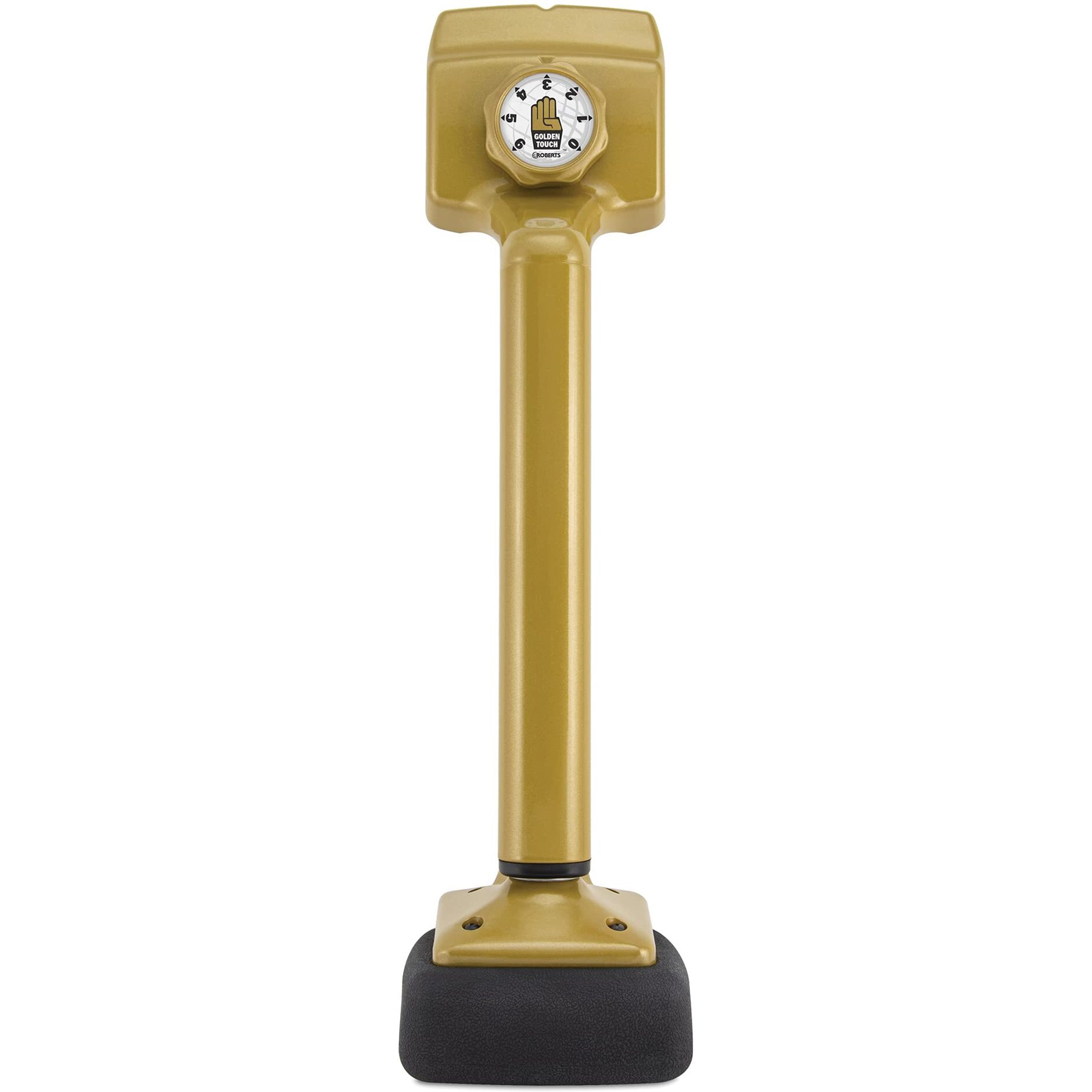 Roberts 10-501 Golden Touch"&quotGt"" Carpet Knee Kicker With Extra Wide Head  High Contour Neck And 2-Inch Thick Bumper Pad   Yellow
