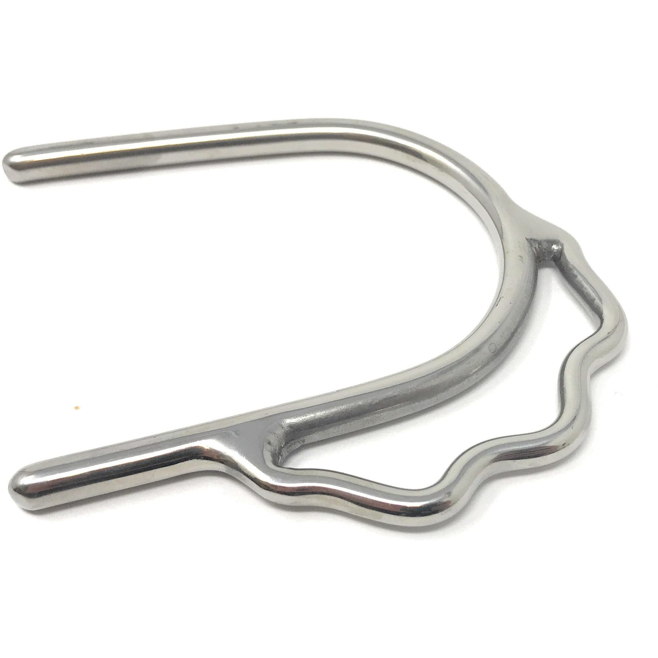 Aj Tack Stainless Steel Slip On Bumper Spurs - Ladies