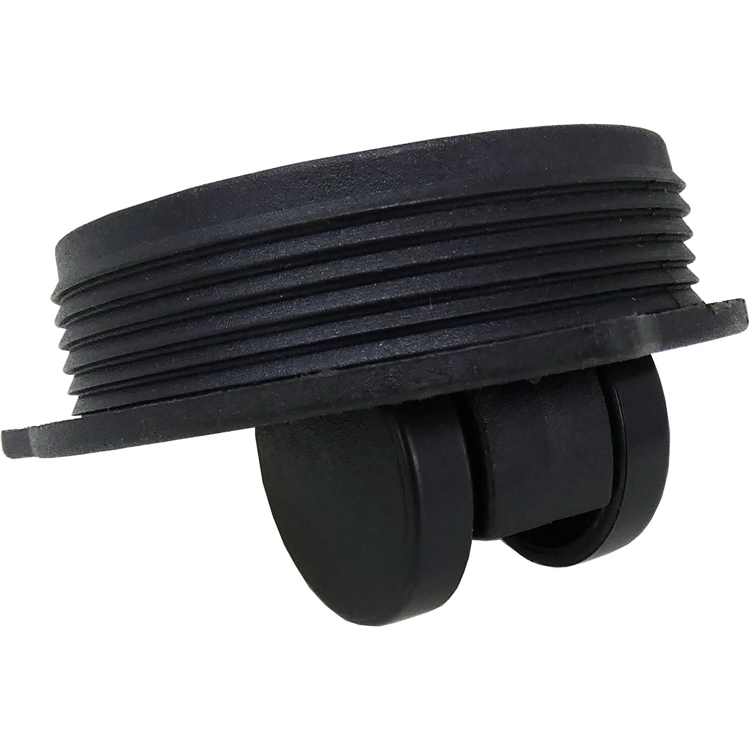 Shepherd Hardware 8721E Hidden Swivel Plate Casters  2-1/2 Inch  Black  8 Count