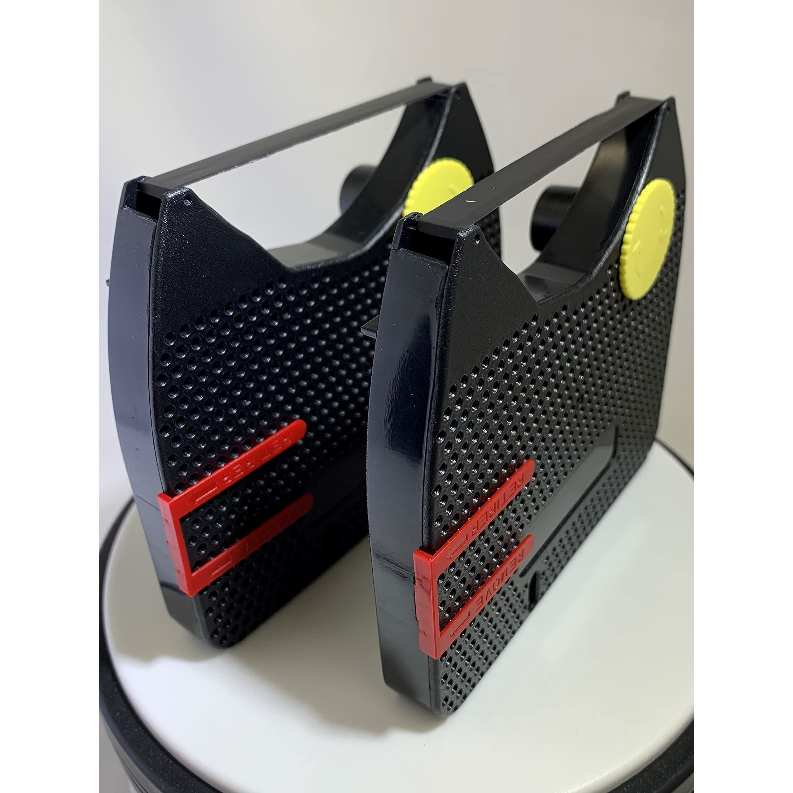 Package Of Two Smith Corona Xl1000  Xl1500  Xl1700  Xl1800 And Others Typewriter Ribbon  Correctable  Compatible (Black)