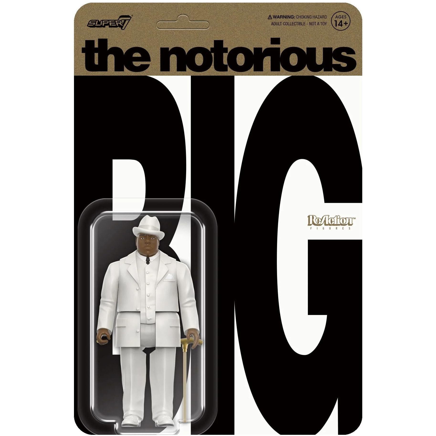 Super7 - The Notorious B.I.G. - Reaction Wave 3 - Biggie In Suit