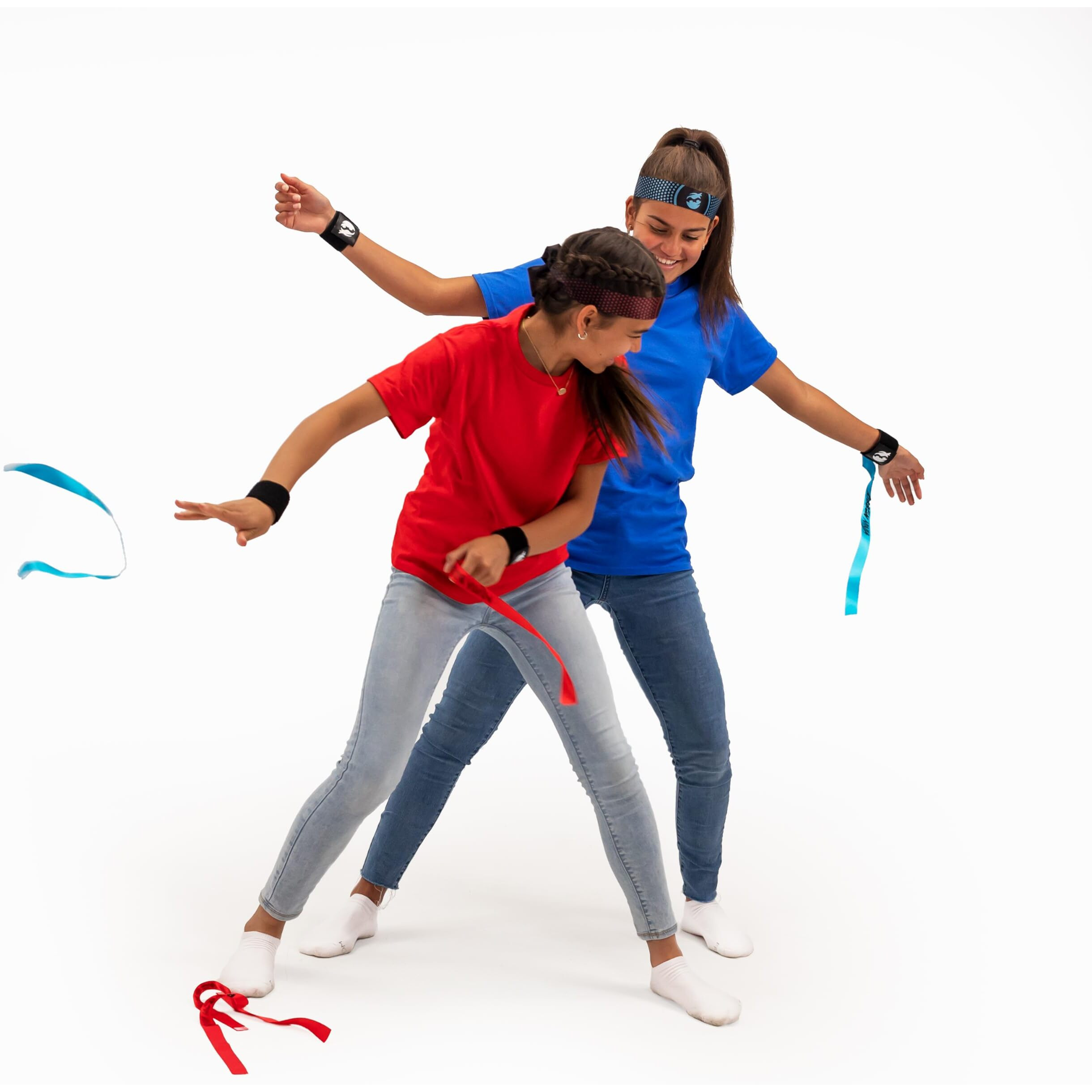 Fat Brain Toys Ribbon Ninja - Active  Ribbon-Snatching Party Game  Kids & Teens