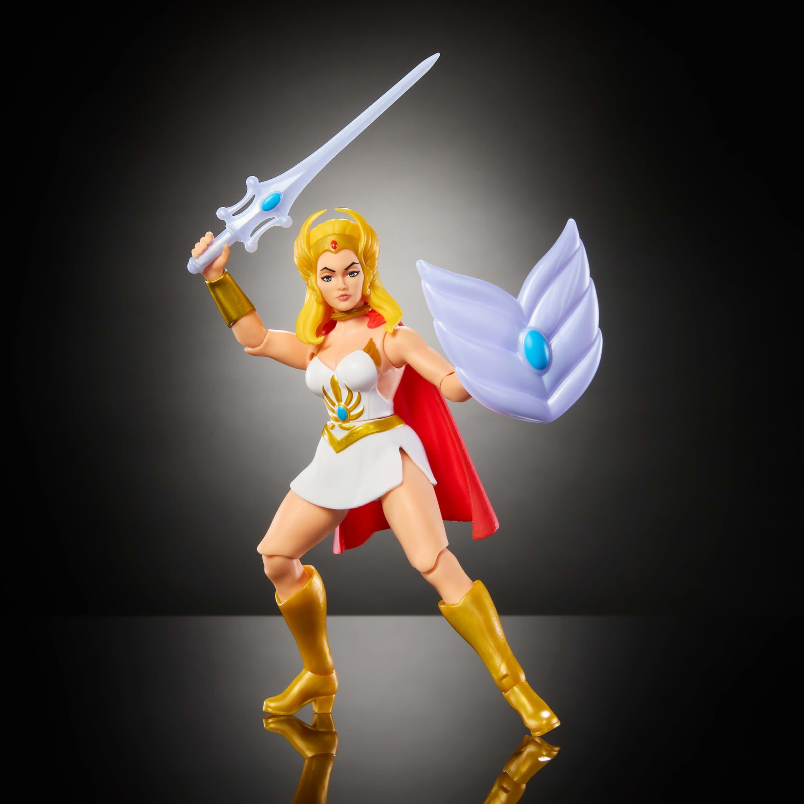 Masters Of The Universe Origins Action Figure She-Ra Cartoon Collection  5.5-Inch 1980S Tv Heroine  Princess Of Power Detailed Design & Accessories