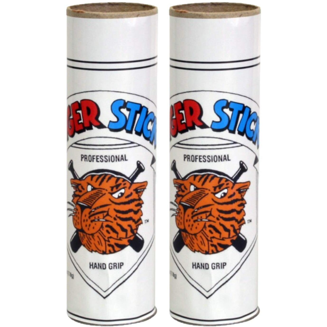 Tiger Stick Original Bat Grip Two Pack (4.25Oz Each) - Double Pack Bat Wax Grip - No Stain  No Smell - Ideal For Baseball  Softball  Lacrosse  Golf  Surfing