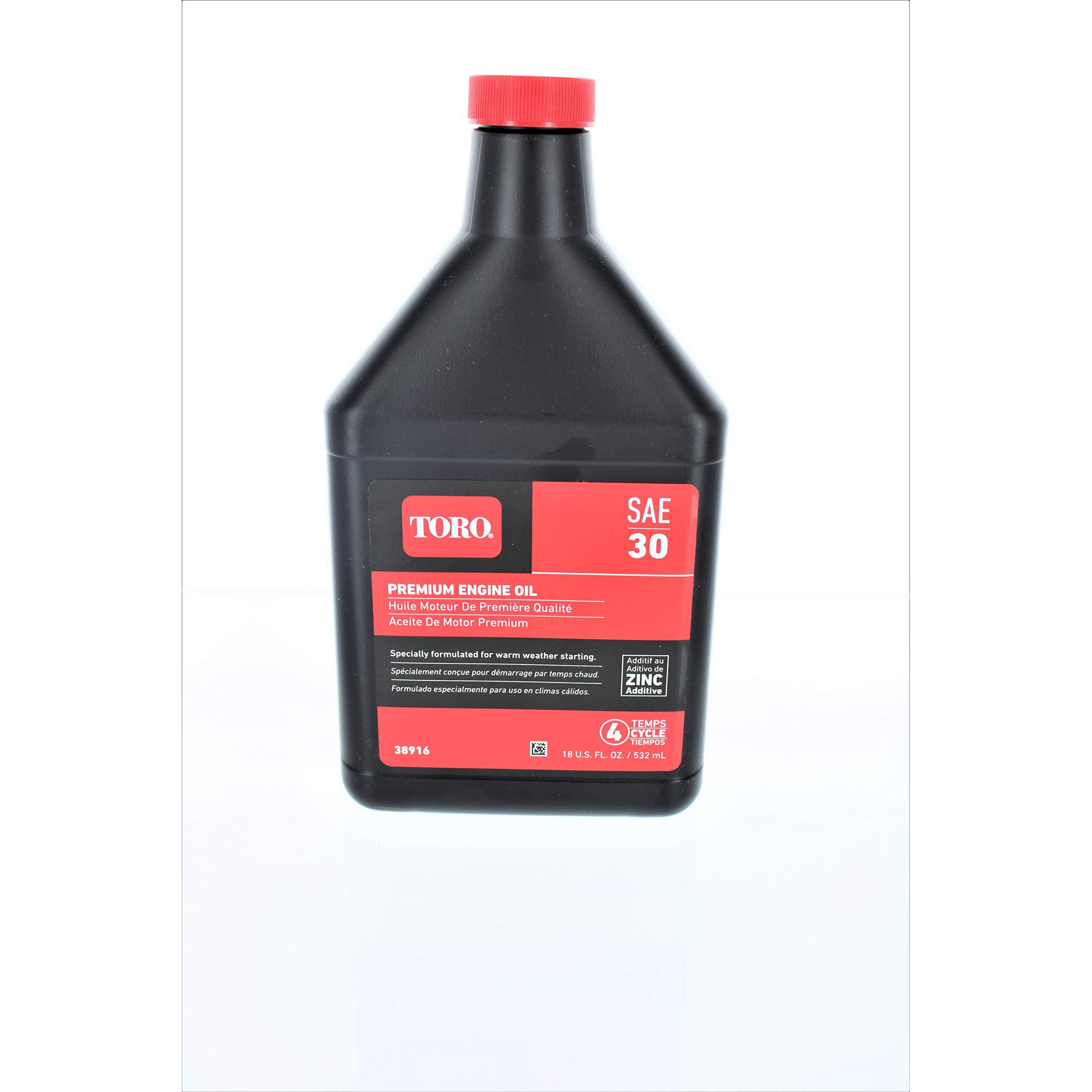 Toro 38916 Sae 30 Oil 18 Oz Bottle