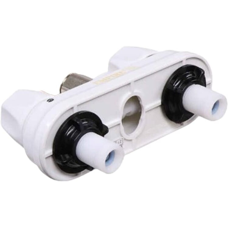 Empire Faucets Rv Outside Shower Valve Kit - 4 Inch Quick Connect Valve And Rv Outdoor Shower Faucet In White