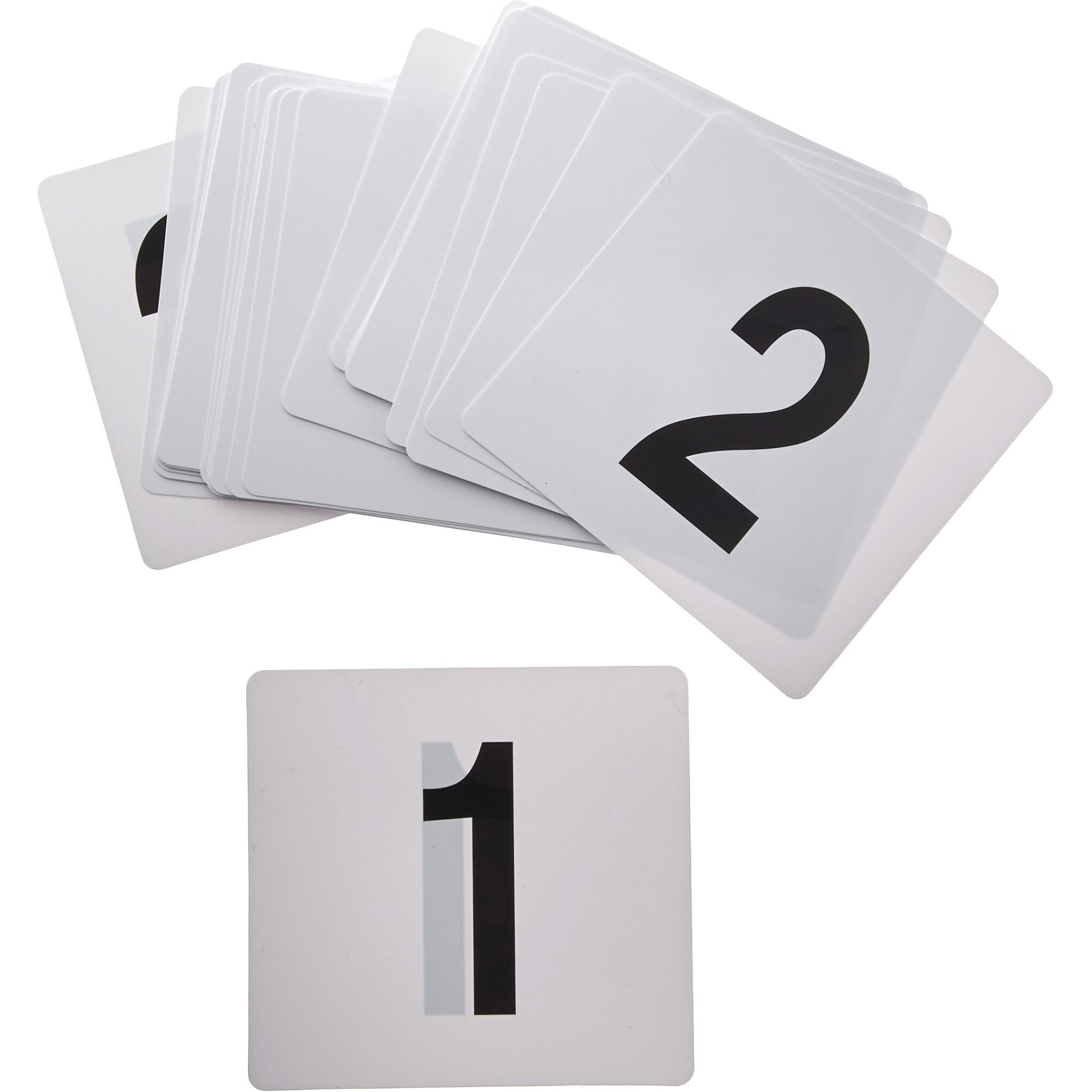 Winco 1-25 Plastic Table Numbers