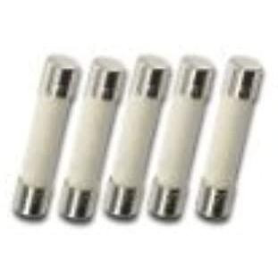 Pack Of 5  T10Ah250V  T10A 250V  T10 H250V  T10A 250V  T10H250V Cartridge Ceramic Fuses 5X20Mm (3/16 Inch X 3/4 Inch)