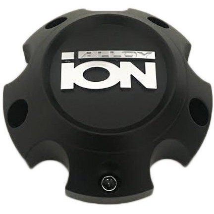 Ion Alloy C-565-6 C10134Mb03 Matte Black Wheel Center Cap