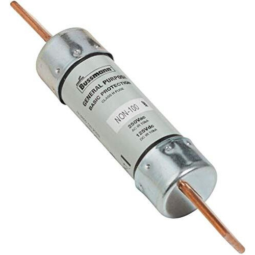 Bussmann Bp/Non-100 100 Amp One-Time Cartridge Fuse Non-Current Limiting Class H  250V Ul Listed Carded By Bussmann