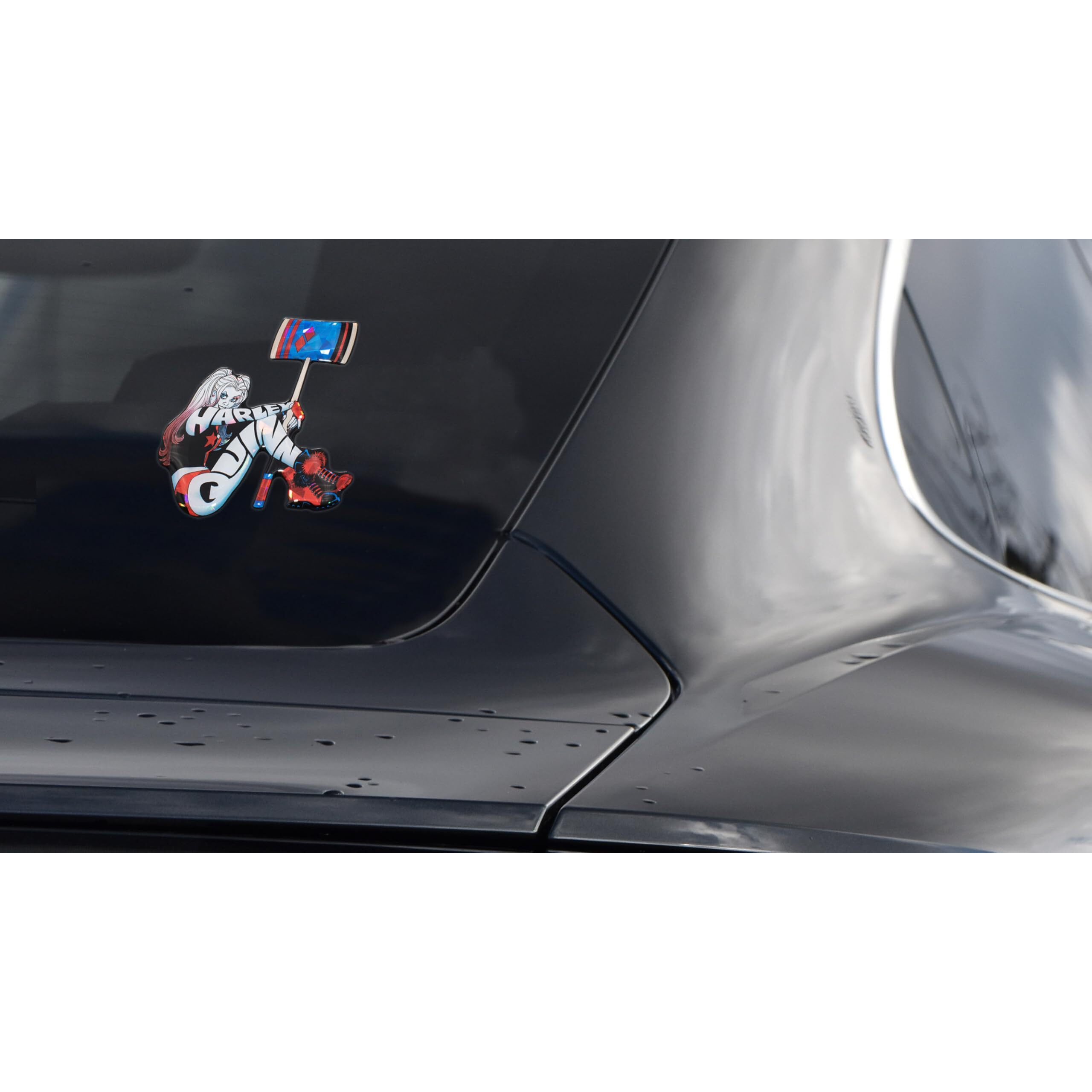 Elektroplate Premium Harley Quinn 3D Doming Reflective Automotive Grade Decal Sticker For Car  Water Bottle  Laptop  Cooler  Toolbox  Phone | Made In The Usa | 3.1&quot&quot X 2.7
