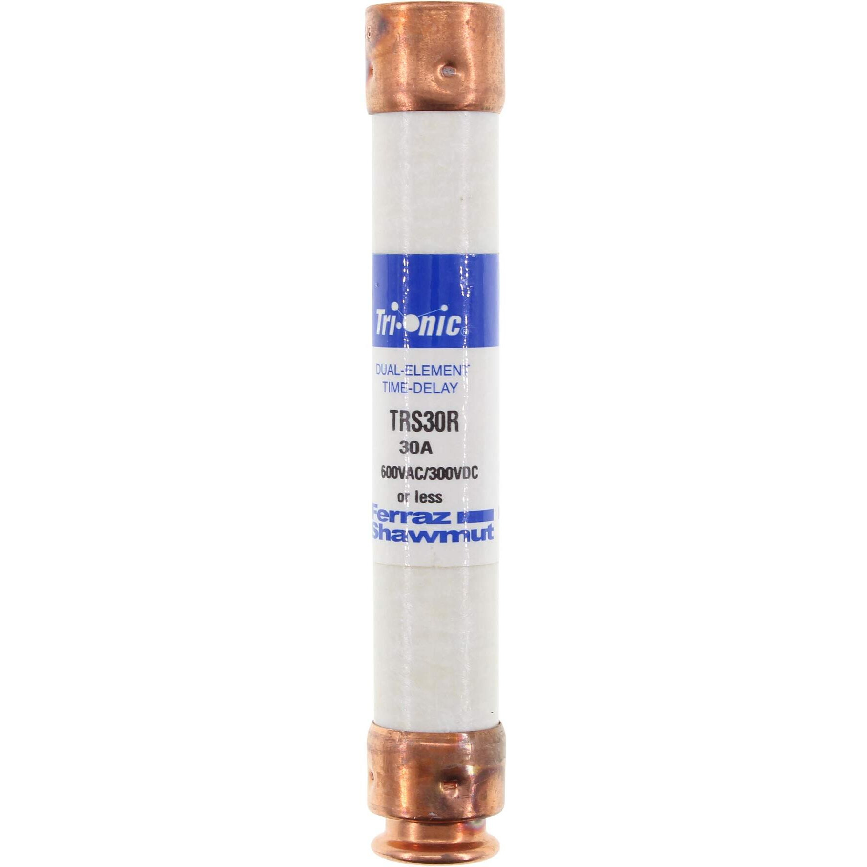 Ferraz Shawmut Trs30R Time-Delay Fuse  Class-Rk5  30A  600V