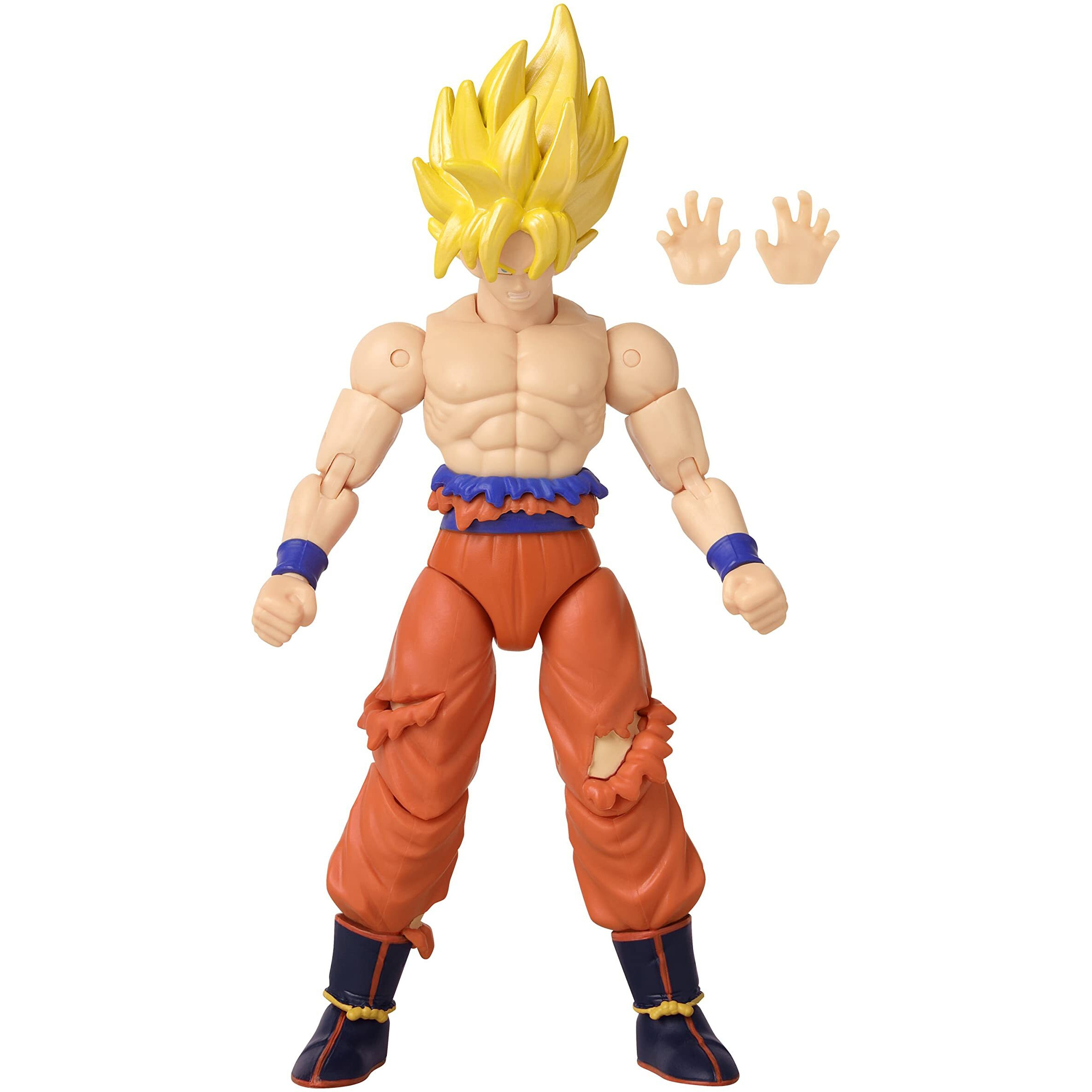 Dragon Stars Series - Dragon Ball Super - Super Saiyan Goku (Battle Damage Ver.) Vs Super Saiyan Broly Battle Pack Action Figure Set