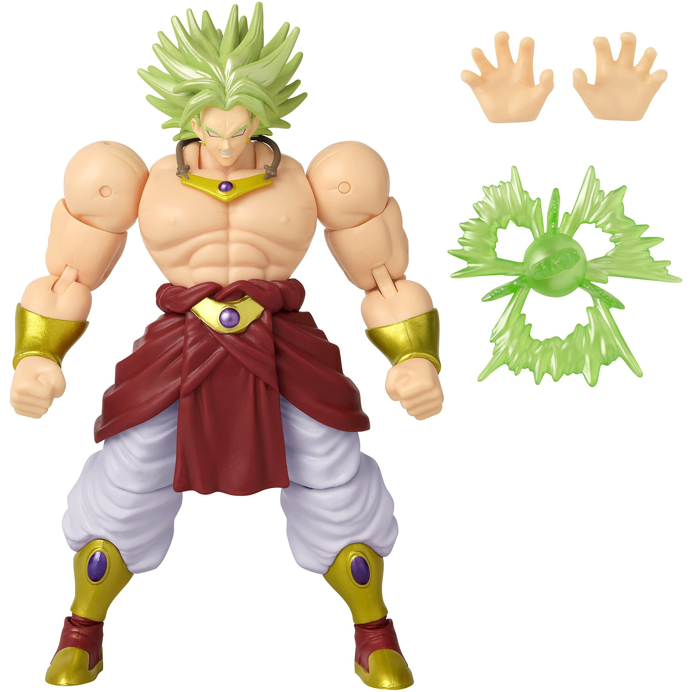 Dragon Stars Series - Dragon Ball Super - Super Saiyan Goku (Battle Damage Ver.) Vs Super Saiyan Broly Battle Pack Action Figure Set
