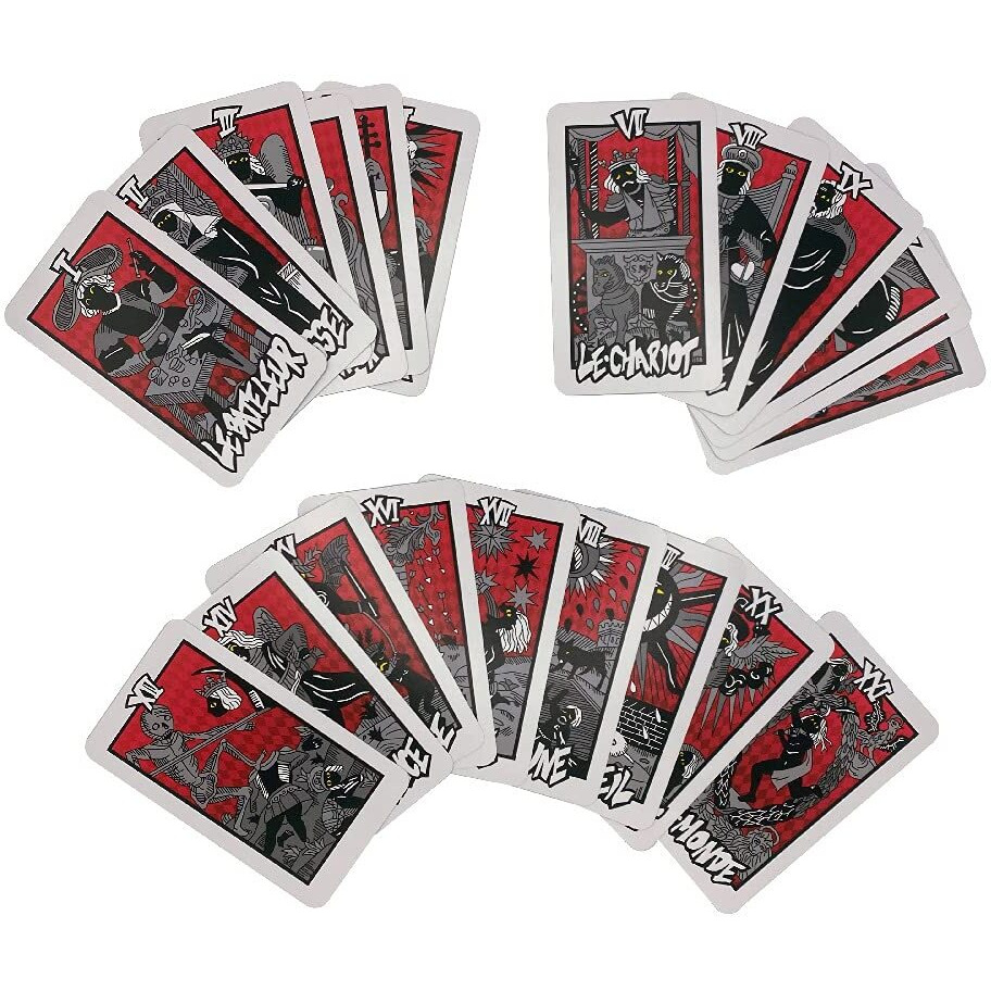 Persona 5 - Royal Tarot Cards - Complete 78-Card Deck + Extras