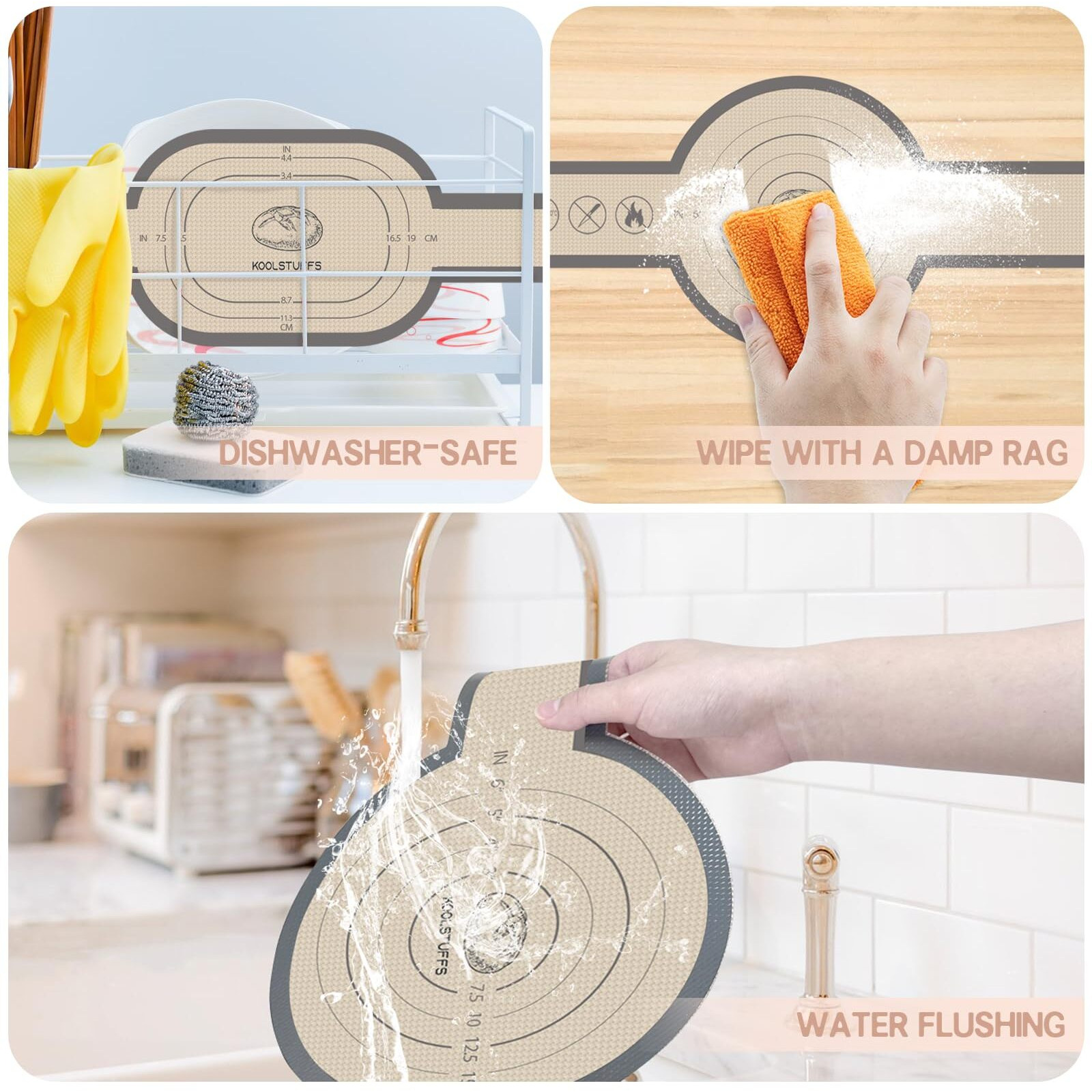 Silicone Bread Sling Oval And Round  2 Pcs Nonstick&Reusable Bread Baking Mats  Easy-To-Clean Dutch Oven Liners  Sourdough Bread Baking Supplies