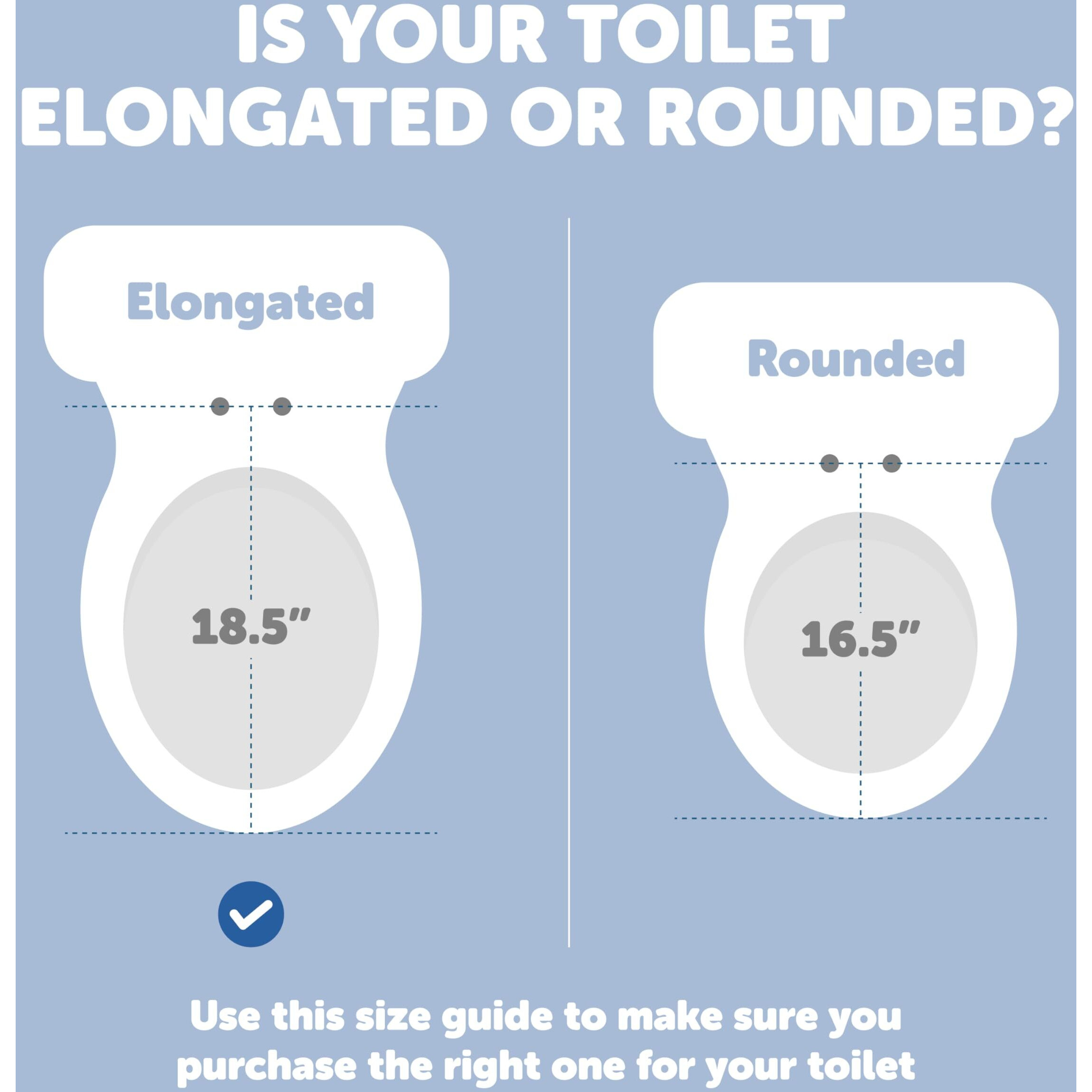 Quick Flip Elongated Toilet Seat With Built-In Potty & Splash Guard For Toddler Training  Slow Close - Jool Baby