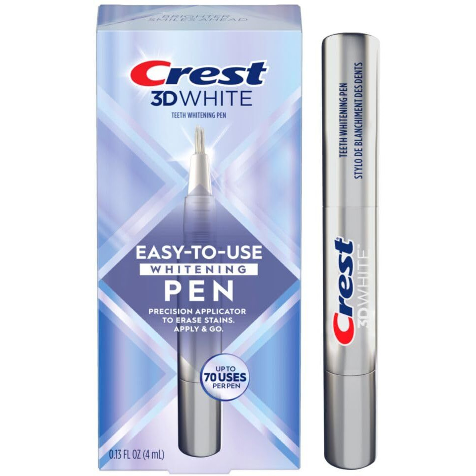 Crest 3Dwhite Teeth Whitening Pen  Easy-To-Use  Conveniently Erases Surface Stains  Teeth Whitening Products
