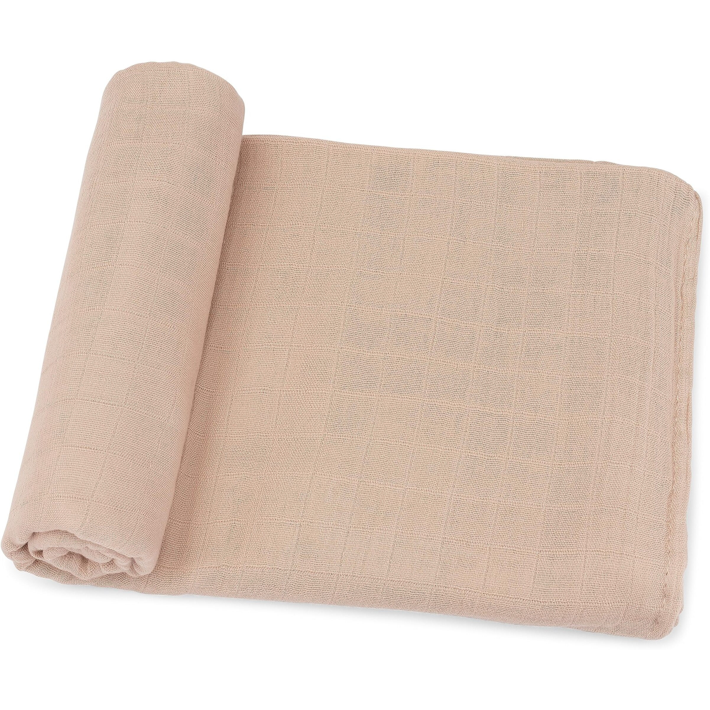 Comfy Cubs Muslin Swaddle Blankets Neutral Receiving Blanket Swaddling  Wrap For Boys And Girls  Baby Essentials  Registry & Gift (Blush)