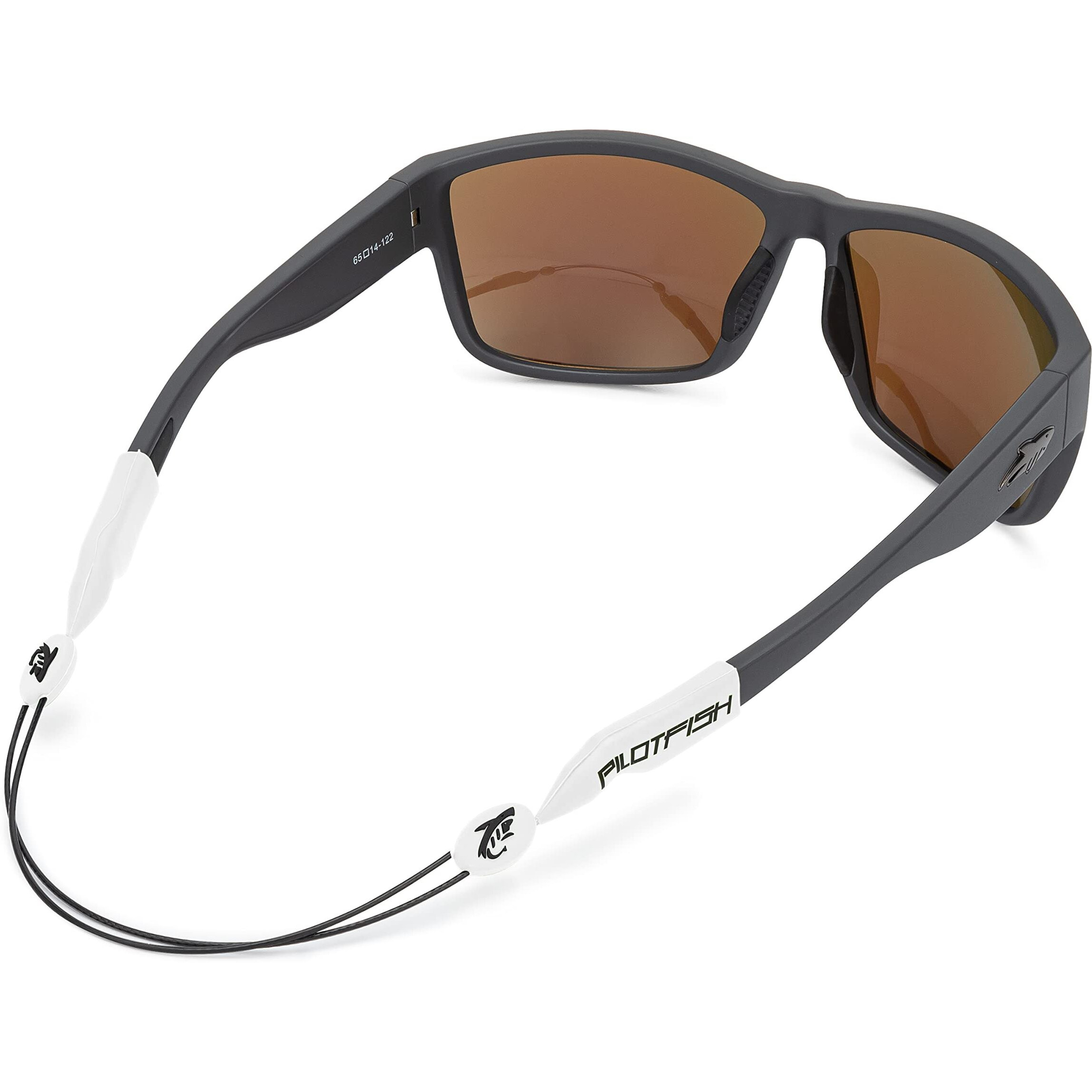 Pilotfish No Tail Adjustable Eyewear Retainer Cable Strap Sunglasses  Eyeglasses  Glasses (14 Inch  Panda)