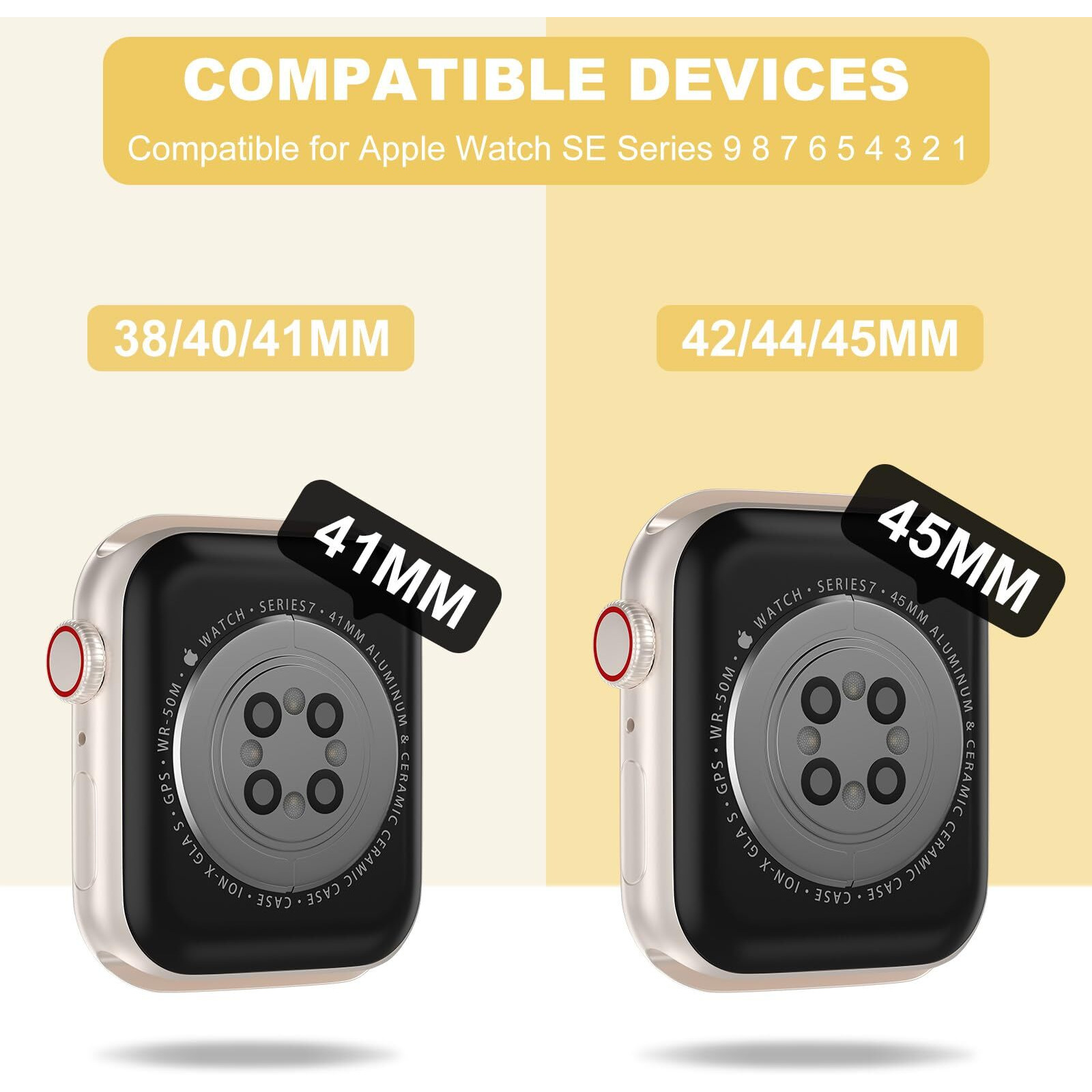 Xyf Compatible For Crystal Clear Apple Watch Bands  45Mm 44Mm 42Mm Bumper Case For Men Women Jelly Sport Case Band For Iwatch Ultra 2/1 Series 10 9 8 7 Se 6 5 4 3 2 1 (Glitterblack  42/44/45)