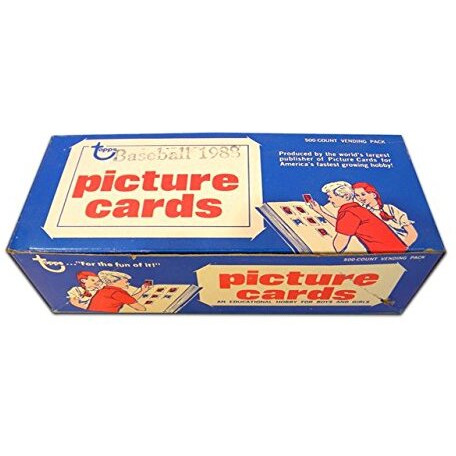 1988 Topps Baseball Cards Unopened Vending Box Of 500 Cards Look For Rookies Including Tom Glavine And Hall Of Famers And Superstars Including Cal Ripken  Nolan Ryan  Mark Mcgwire  Barry Bonds And